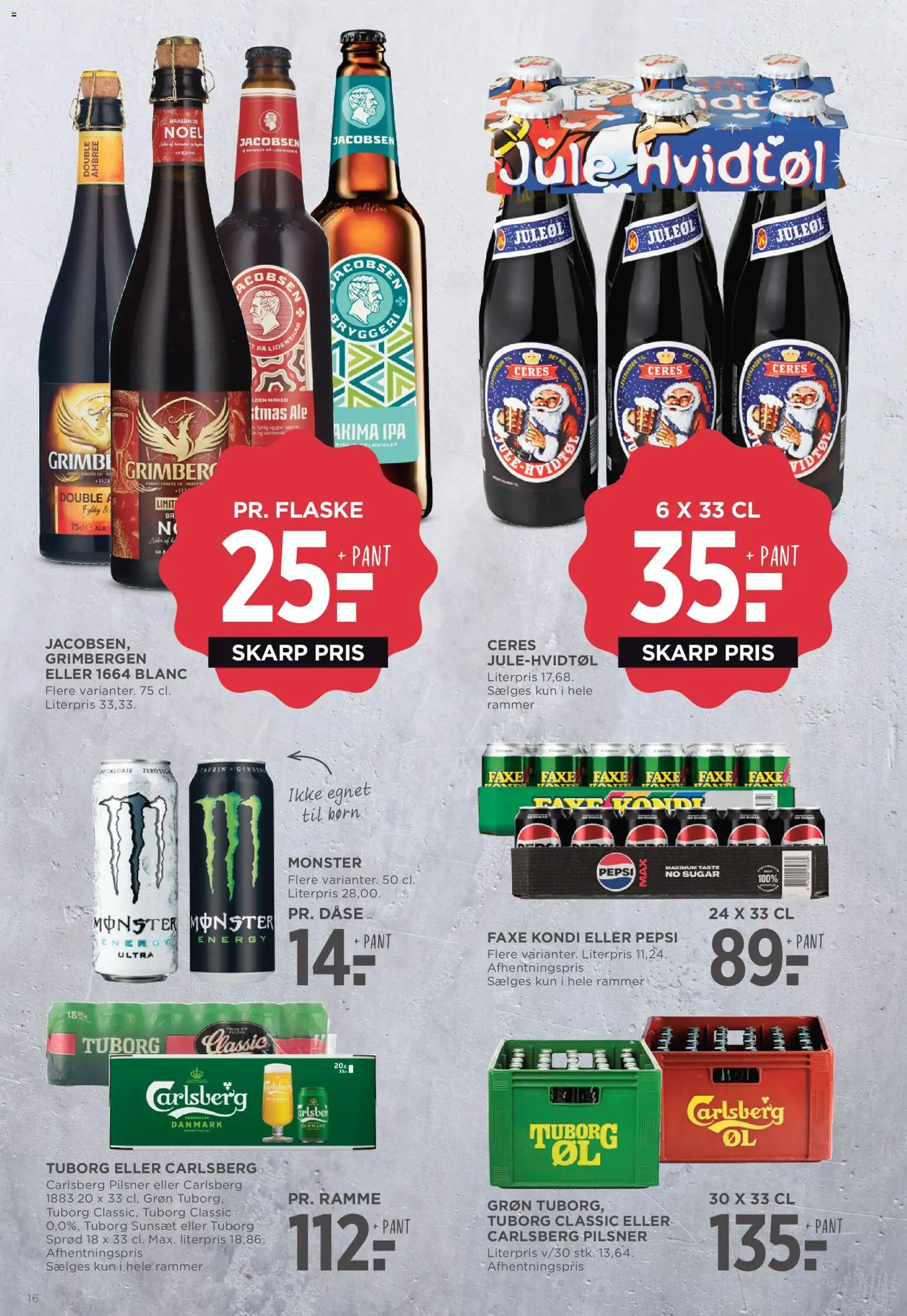 Meny tilbudsavis – gyldig fra 24.10.2025 | Side: 29 | Produkter: Rammer, Faxe Kondi, Pepsi
