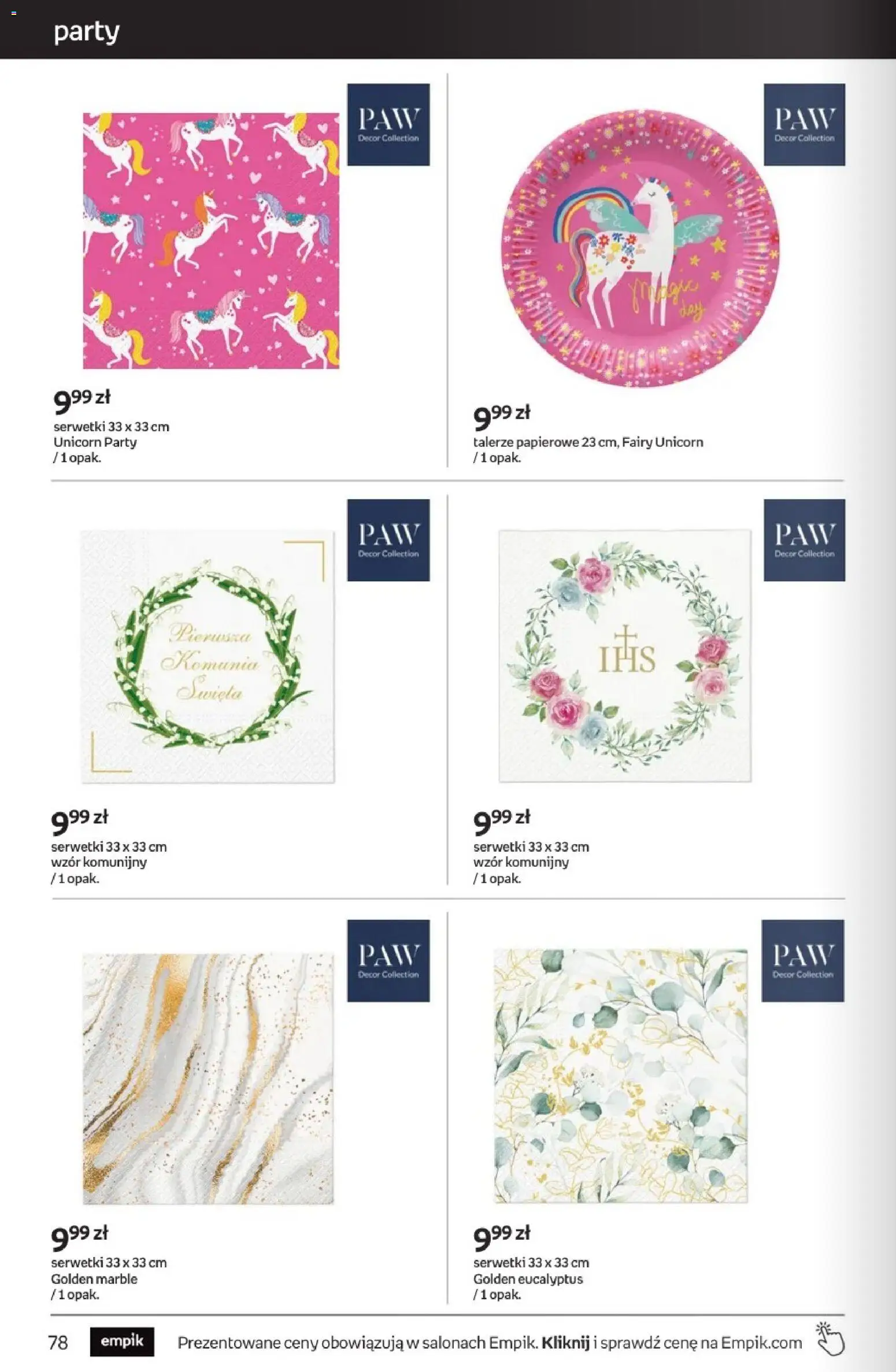 Empik promocje od 25.02.2026 | Strona: 78 | Produkty: Talerze, Fairy