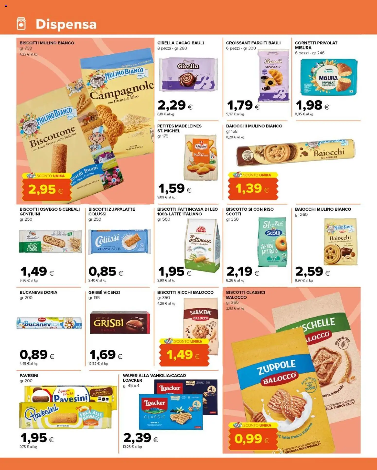 Volantino Tigre del 25.03.2026 | Pagina: 14 | Prodotti: Cioccolato, Farina, Croissant, Cacao