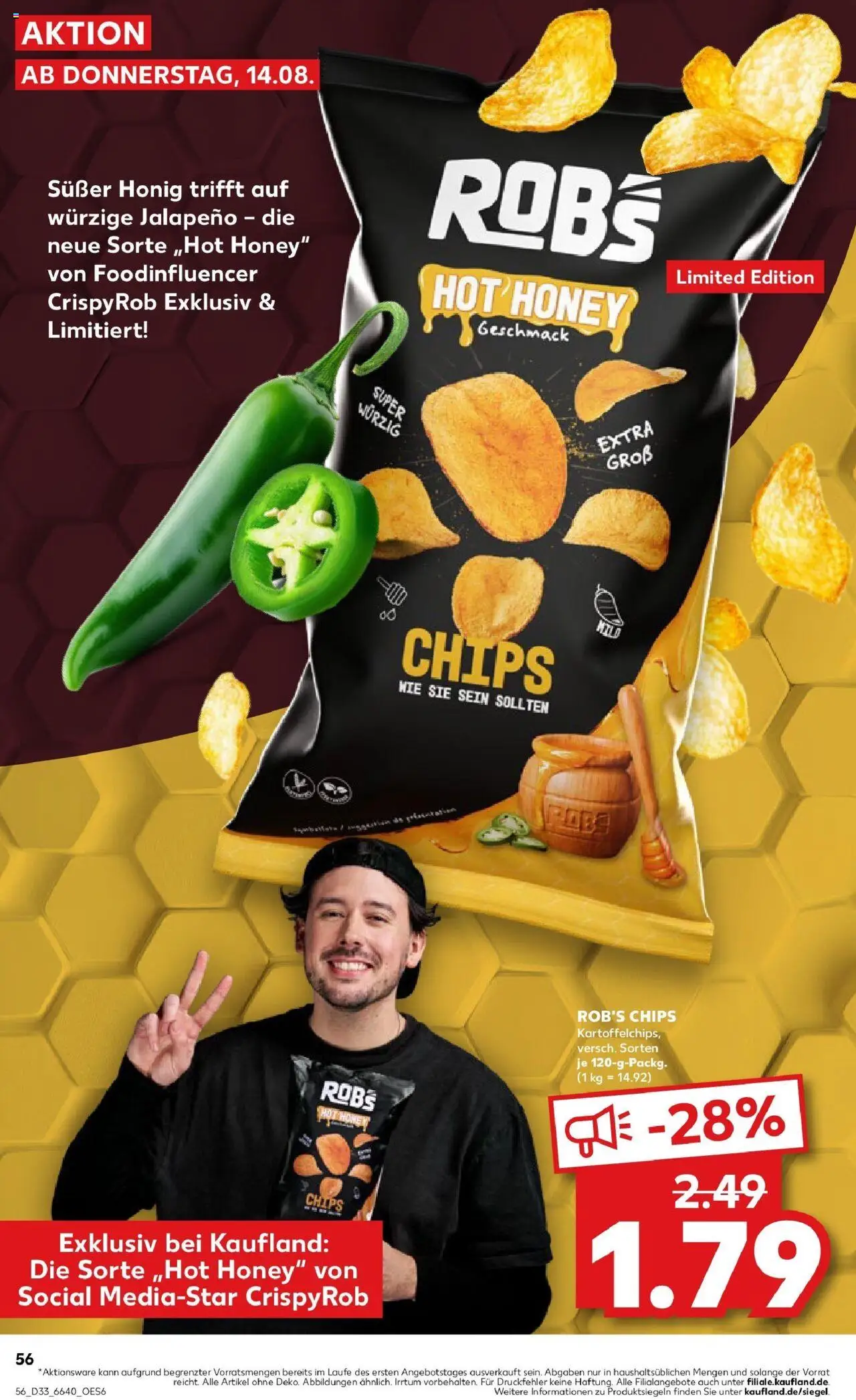 Kaufland prospekt Leonberg	 - gültig ab dem 18.08.2025 | Seite: 11 | Produkte: Chips