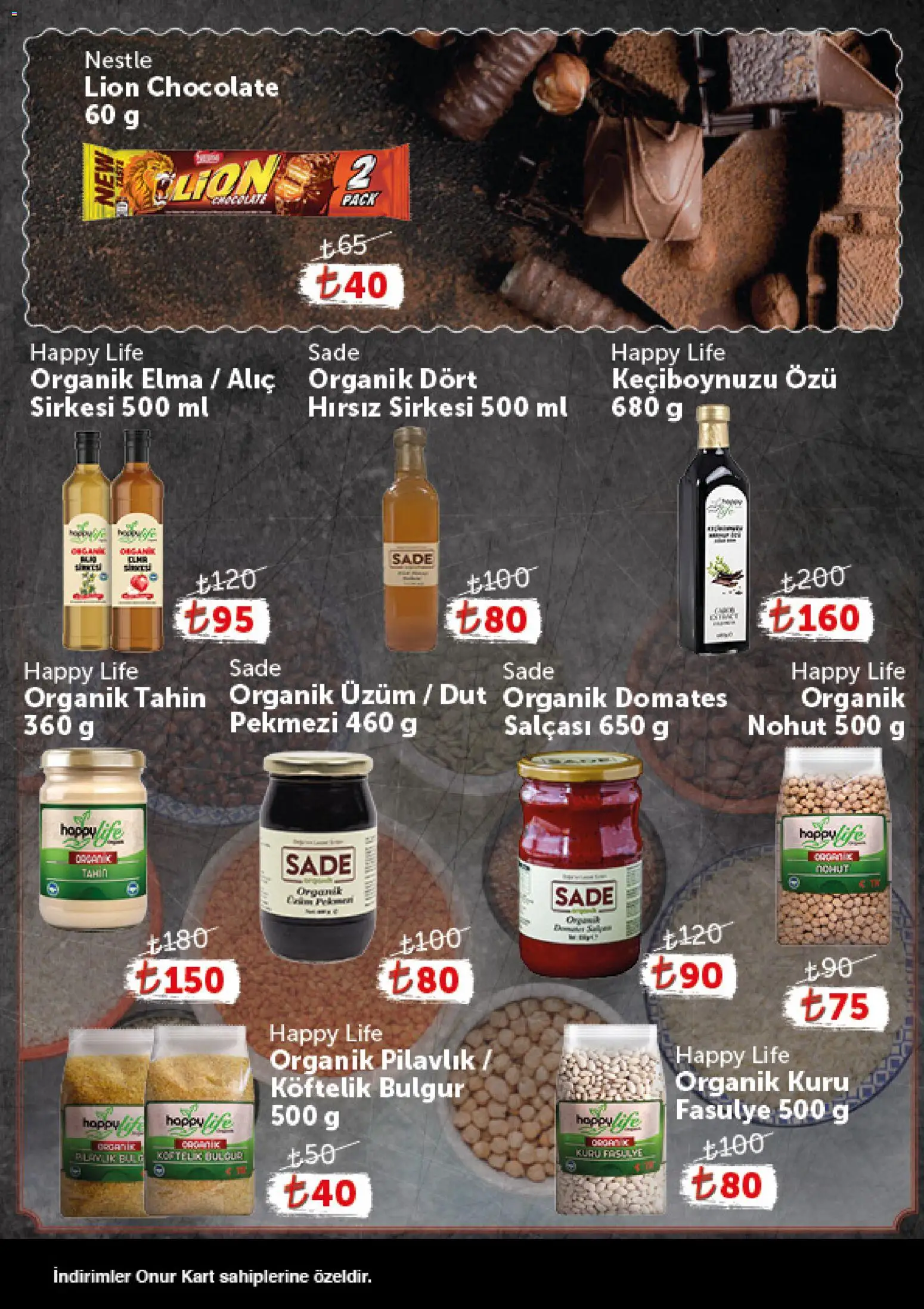 Onur Market Katalog - Gurme - 10.02.2026 tarihinden itibaren geçerlidir | Sayfa: 13 | Ürünler: Alıç, Elma, Domates, Keçiboynuzu