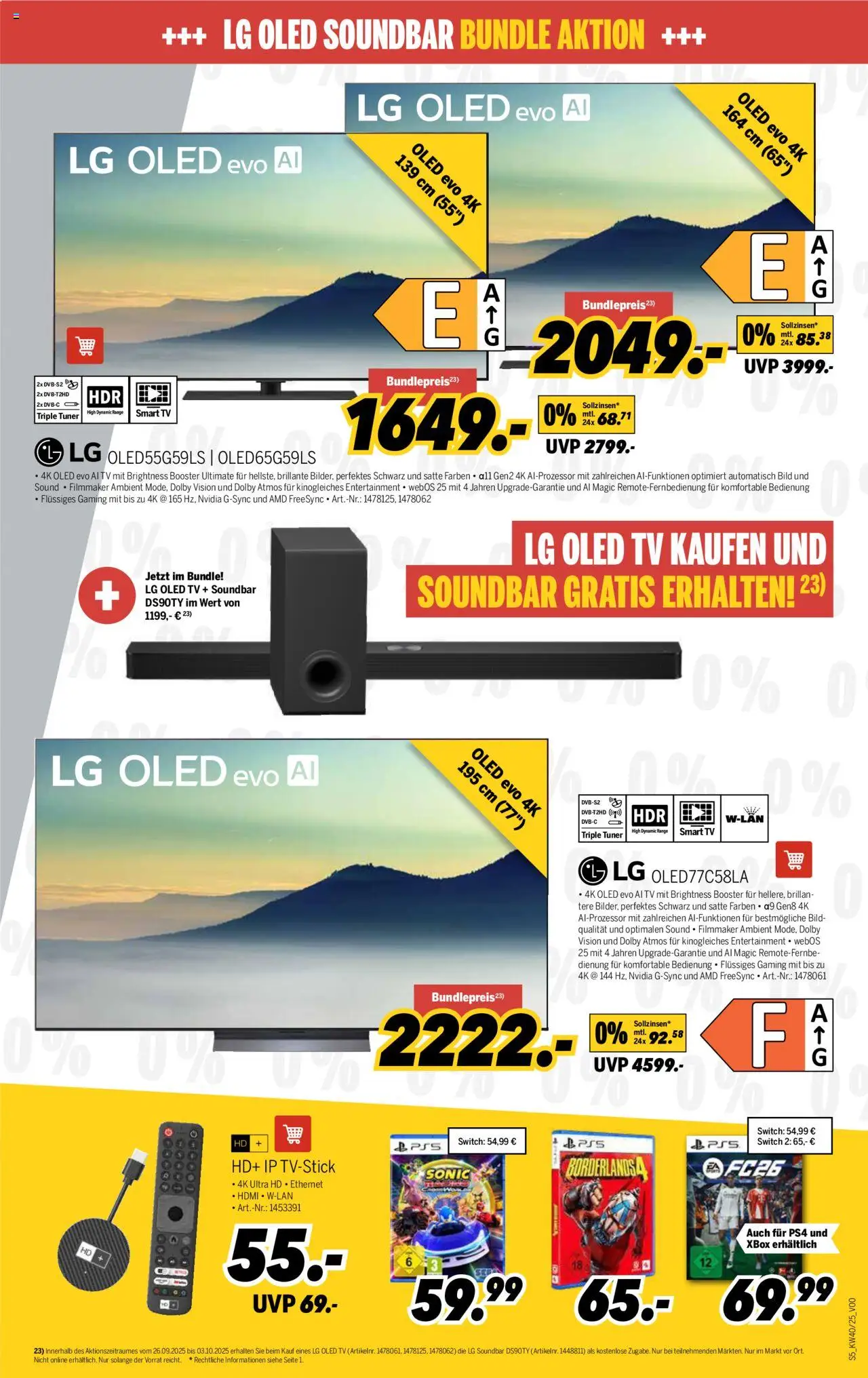 Medimax Prospekt 	 – gültig ab 27.09.2025 | Seite: 5 | Produkte: Xbox, LG, Smart TV, TV