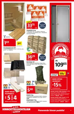 Bauhaus-mainoslehti voimassa 08.10.2025 alkaen | Sivu: 12 | Tuotteet: Briketti