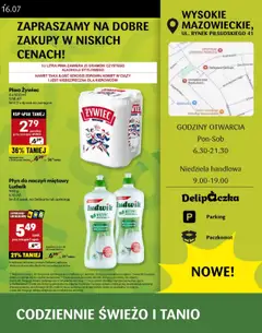 Delikatesy Centrum Gazetka - Wysokie Mazowieckie Otwarcie od 10.07.2025 | Strona: 3 | Produkty: Delikatesy, Sushi, Piwo