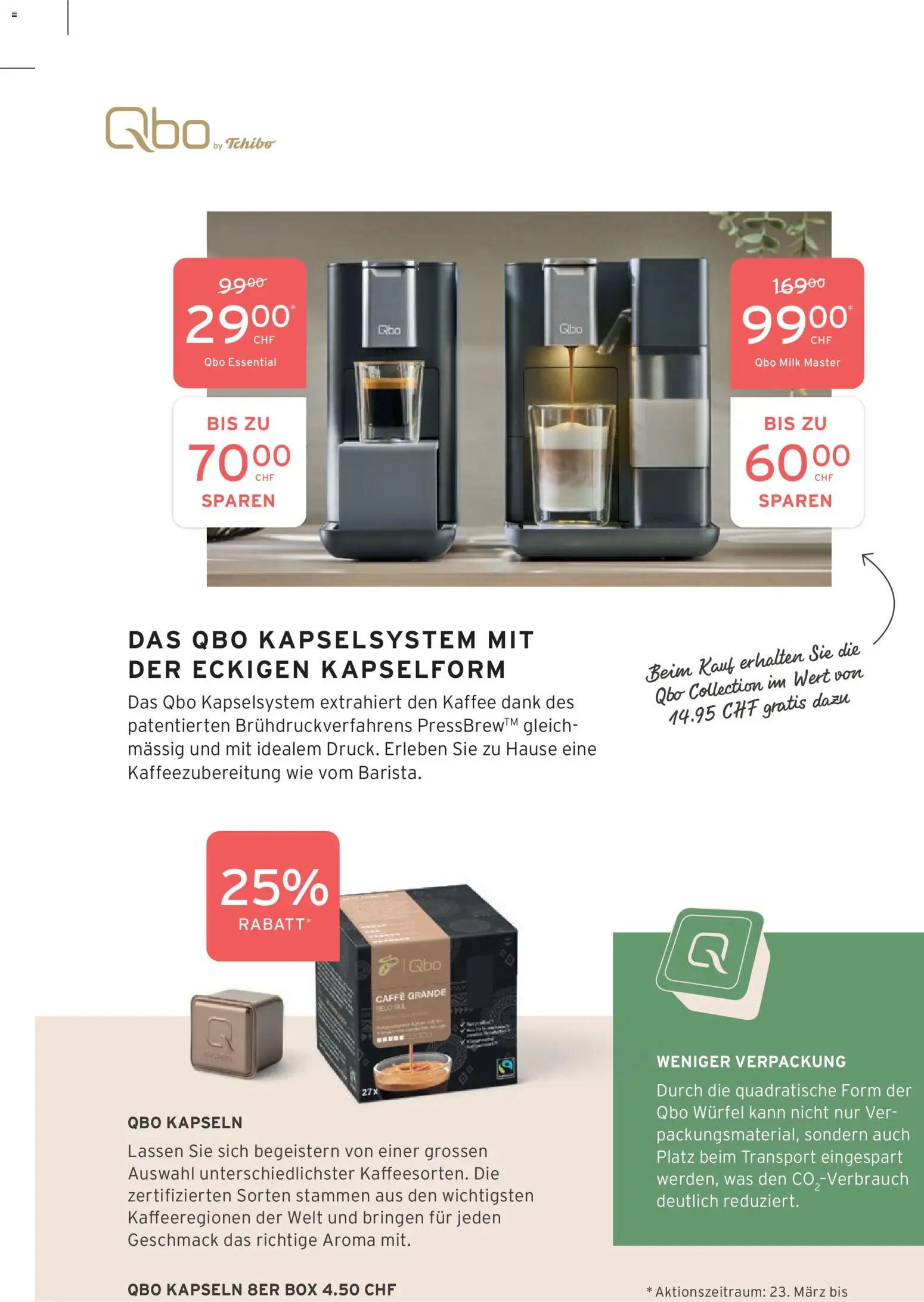 Tchibo aktionen Ein Leben in Balance – gültig ab 24.03.2026 | Seite: 34 | Produkte: Box, Kaffee