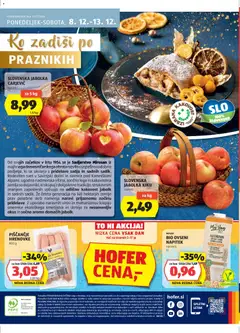 Hofer SI - Katalog - Pregled kataloga iz trgovine Hofer SI, vrijedi od 04.12.2025 | Stranica: 40