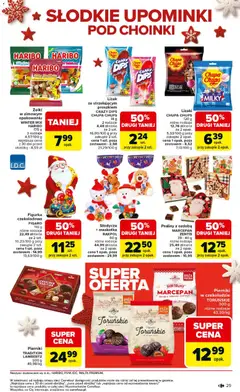 Pogląd oferty "Carrefour Gazetka - Święta spełnionych marzeń" - ważna od 01.12.2025 | Strona: 29 | Produkty: Słodycze, Czekoladowa, Żelki, Marcepan