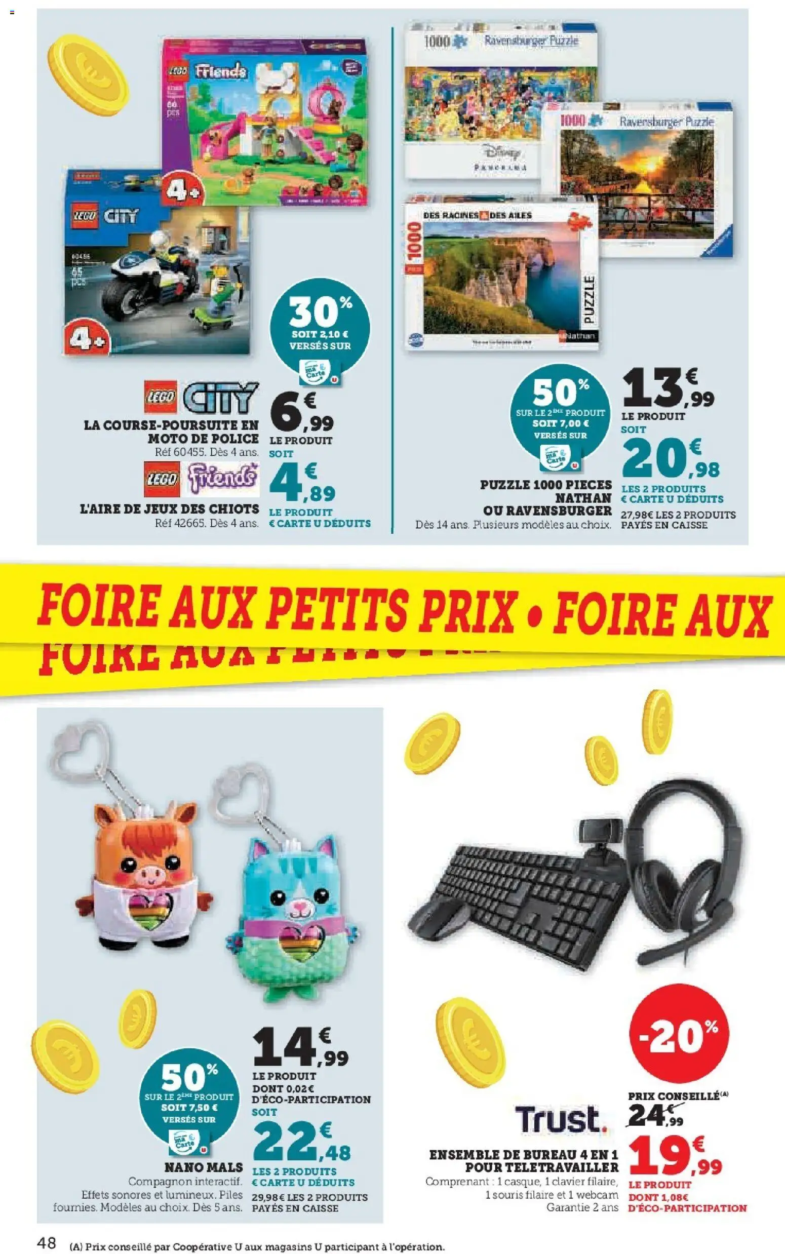 {H1} | Page: 48 | Produits: Légo, Souris, Jeux, Piles