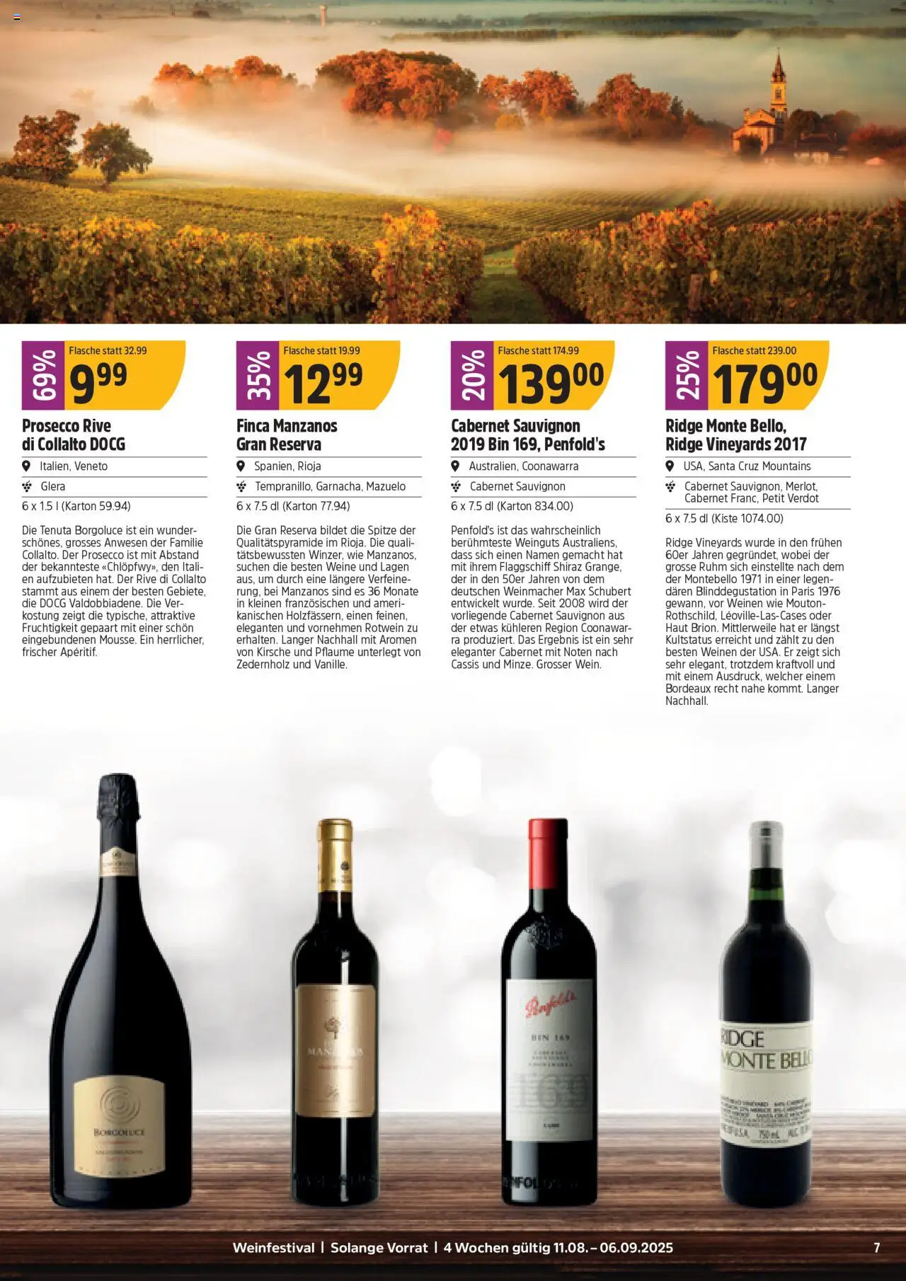 TopCC Aktionen Weinfestival ab 11.08.2025 | Seite: 7 | Produkte: Rotwein