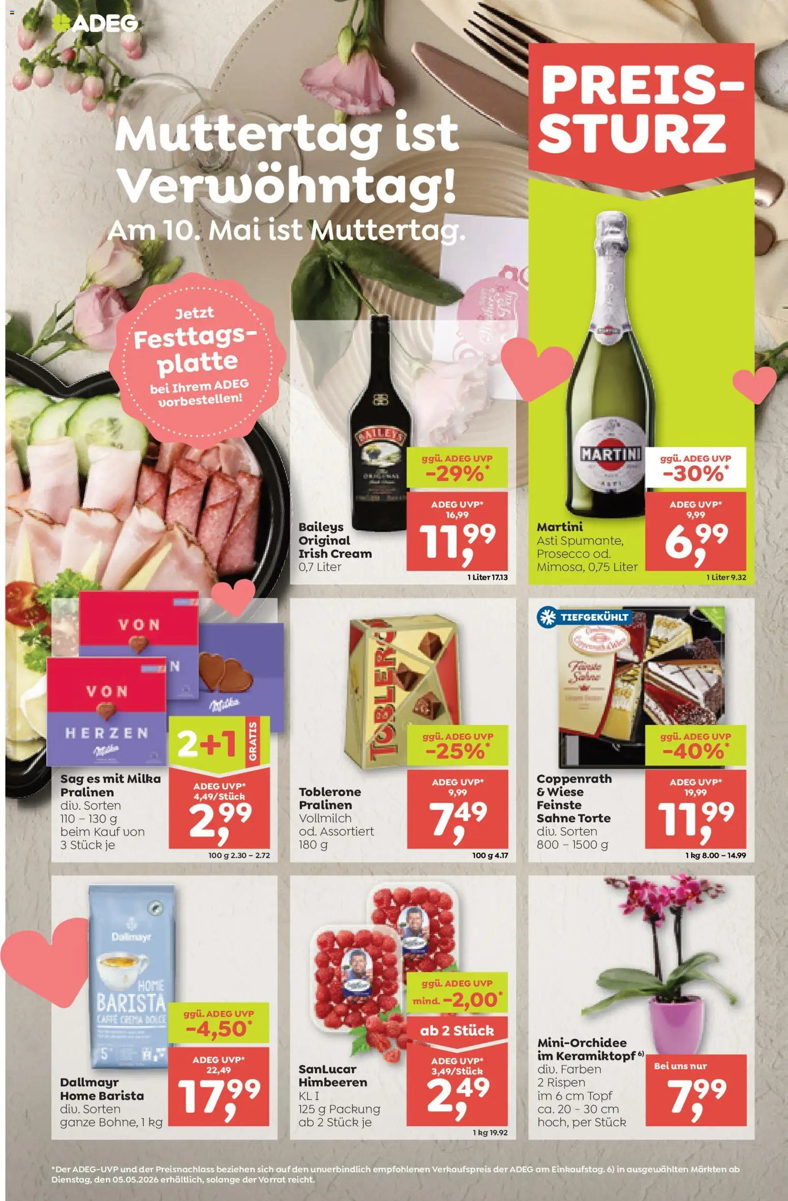 ADEG Flugblatt gültig ab 30.04.2026 | Seite: 6 | Produkte: Sahne