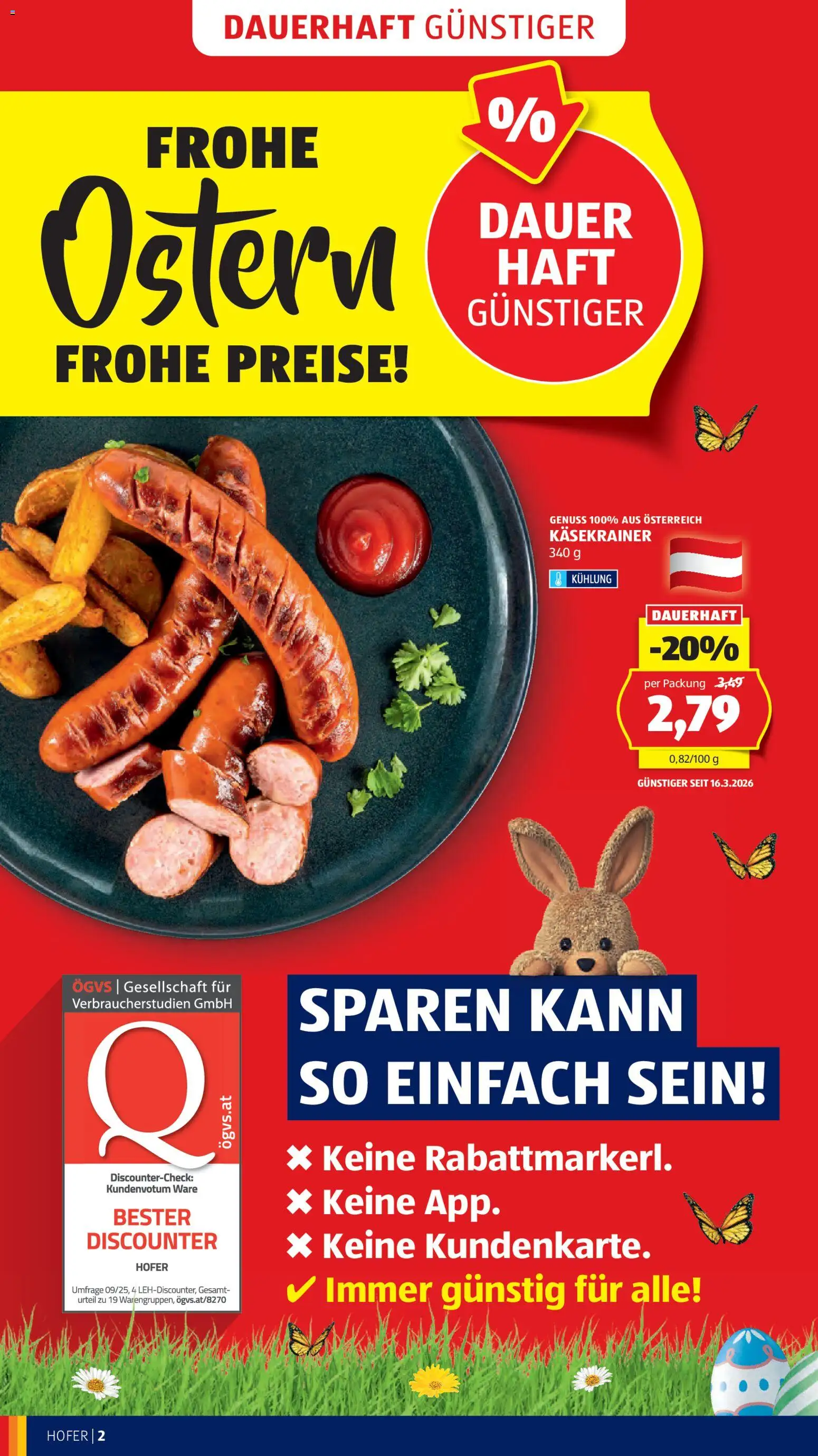 Sparen Sie mit dem | Hofer Flugblatt ab 23.03.2026 ✳️ Angebote | Austria
