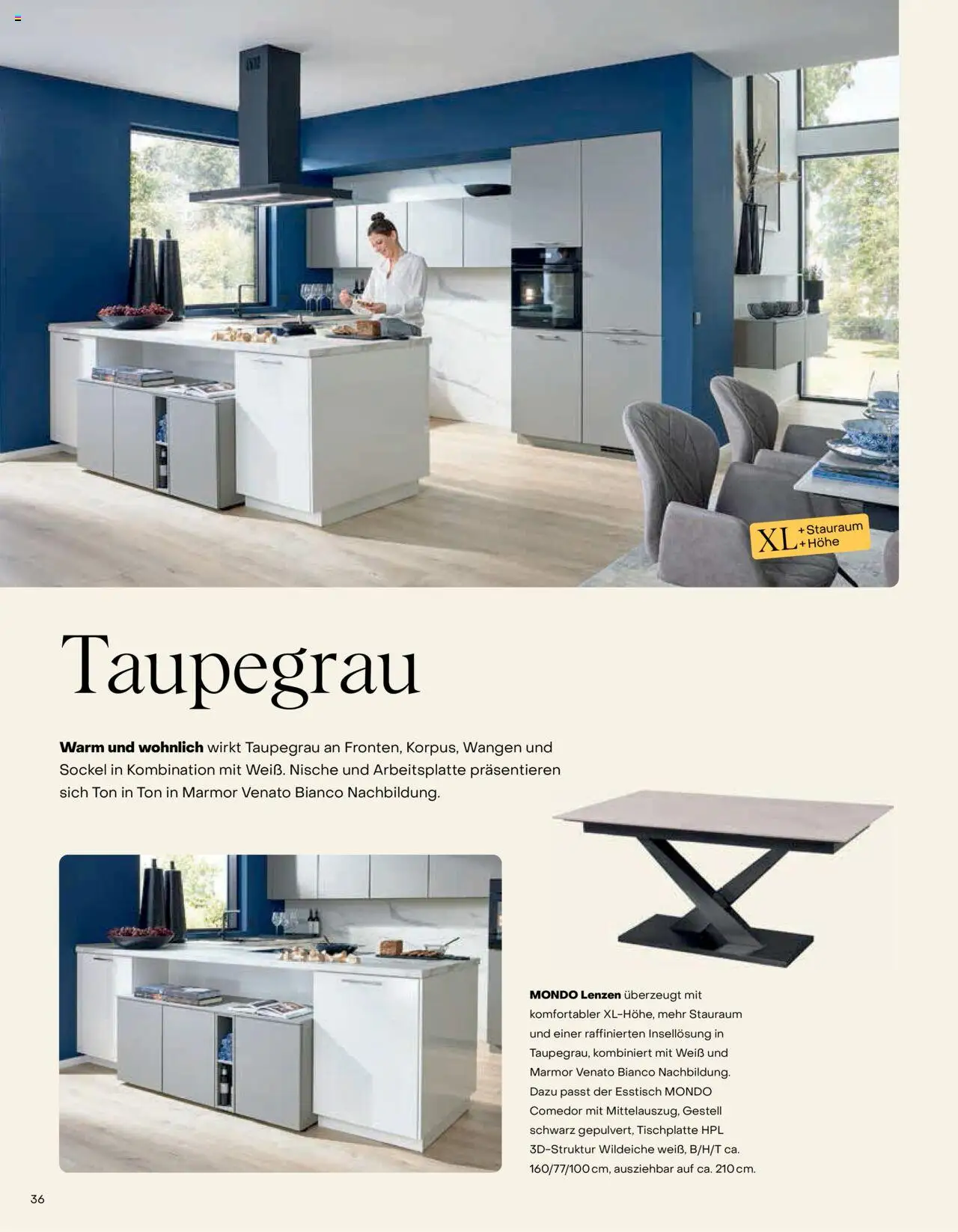 Ostermann Mondo Küchenprospekt – gültig ab 26.05.2025 | Seite: 36 | Produkte: Esstisch