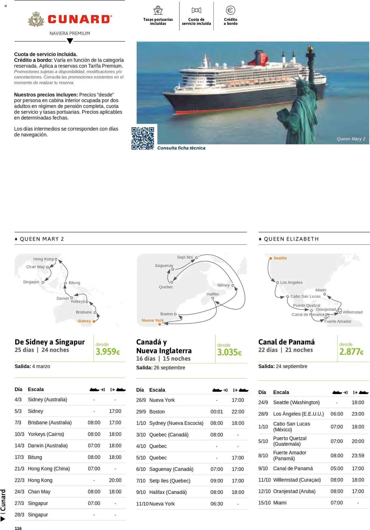Viajes El Corte Inglés Cruceros marítimos │ válido desde el 01.01.2026 | Página: 117