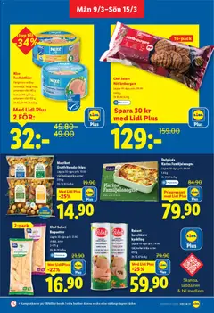 Lidl erbjudanden - Förhandsvisning av reklamblad från butik Lidl aktuell från 09.03.2026 | Sida: 7