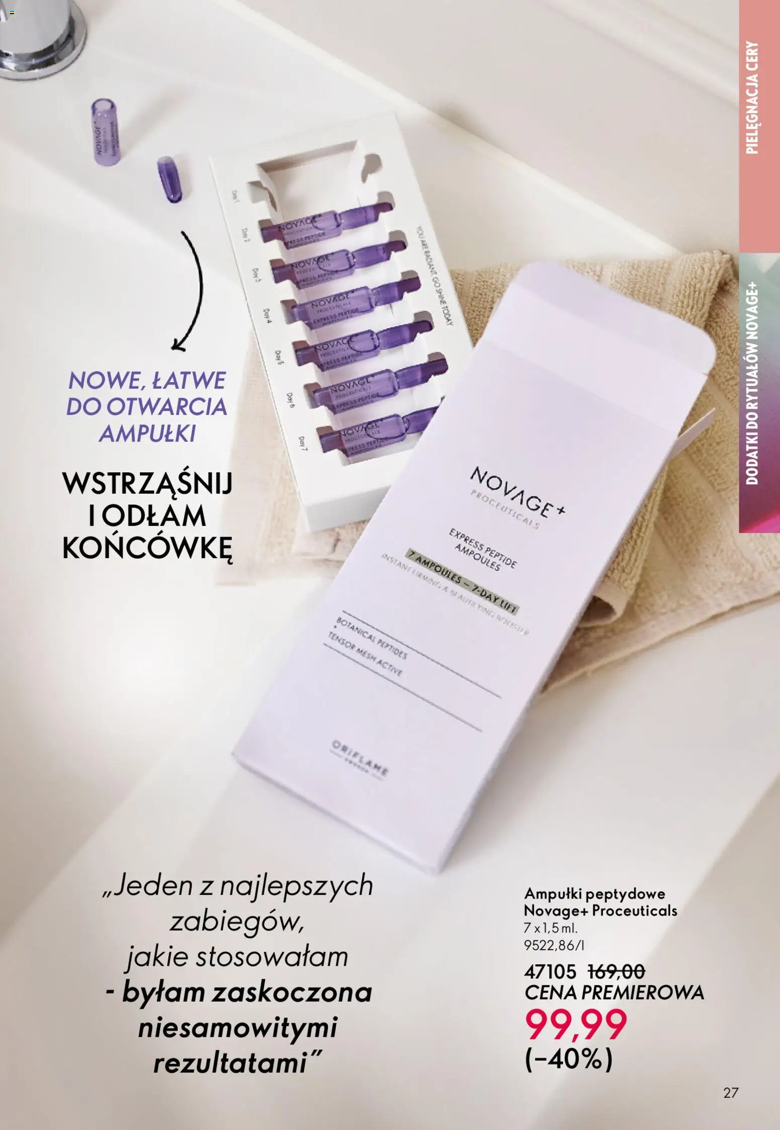 Oriflame Katalog 5 2026 od 25.03.2026 | Strona: 27 | Produkty: Ampułki