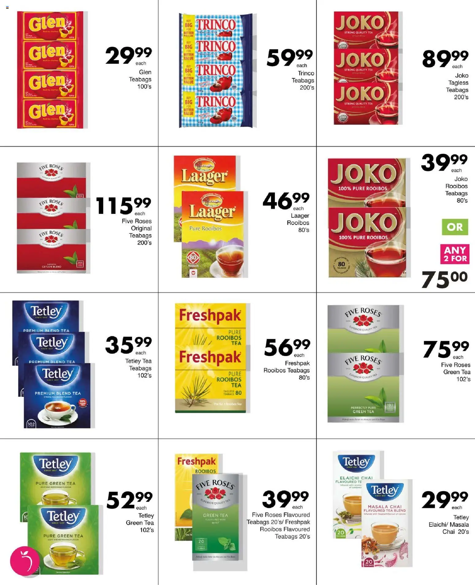 New Save catalogue – valid from 29.12.2025 | Page: 21 | Products: Light, Tea
