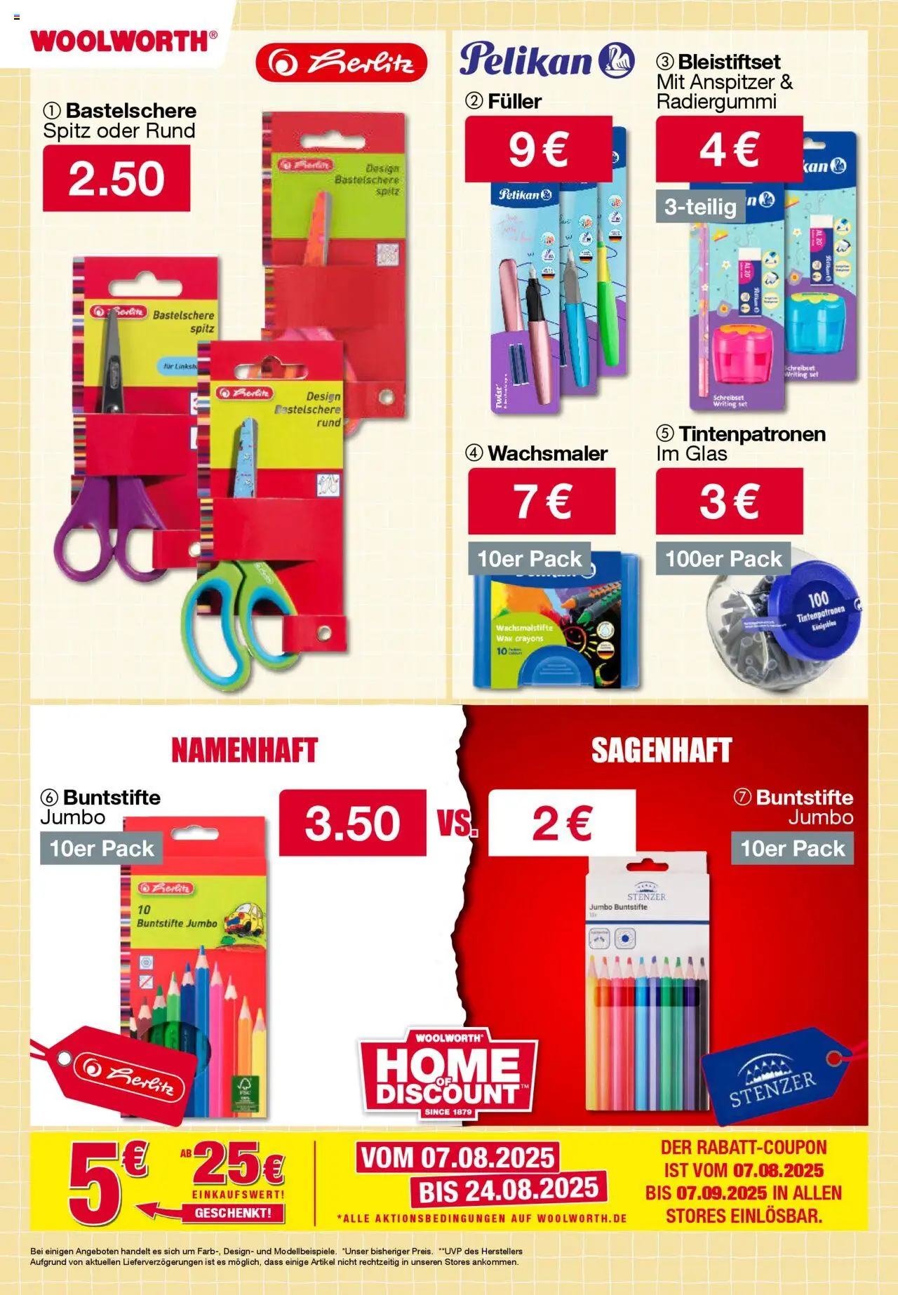 Woolworth Schulprospekt - gültig ab dem 20.08.2025 | Seite: 8 | Produkte: Anspitzer