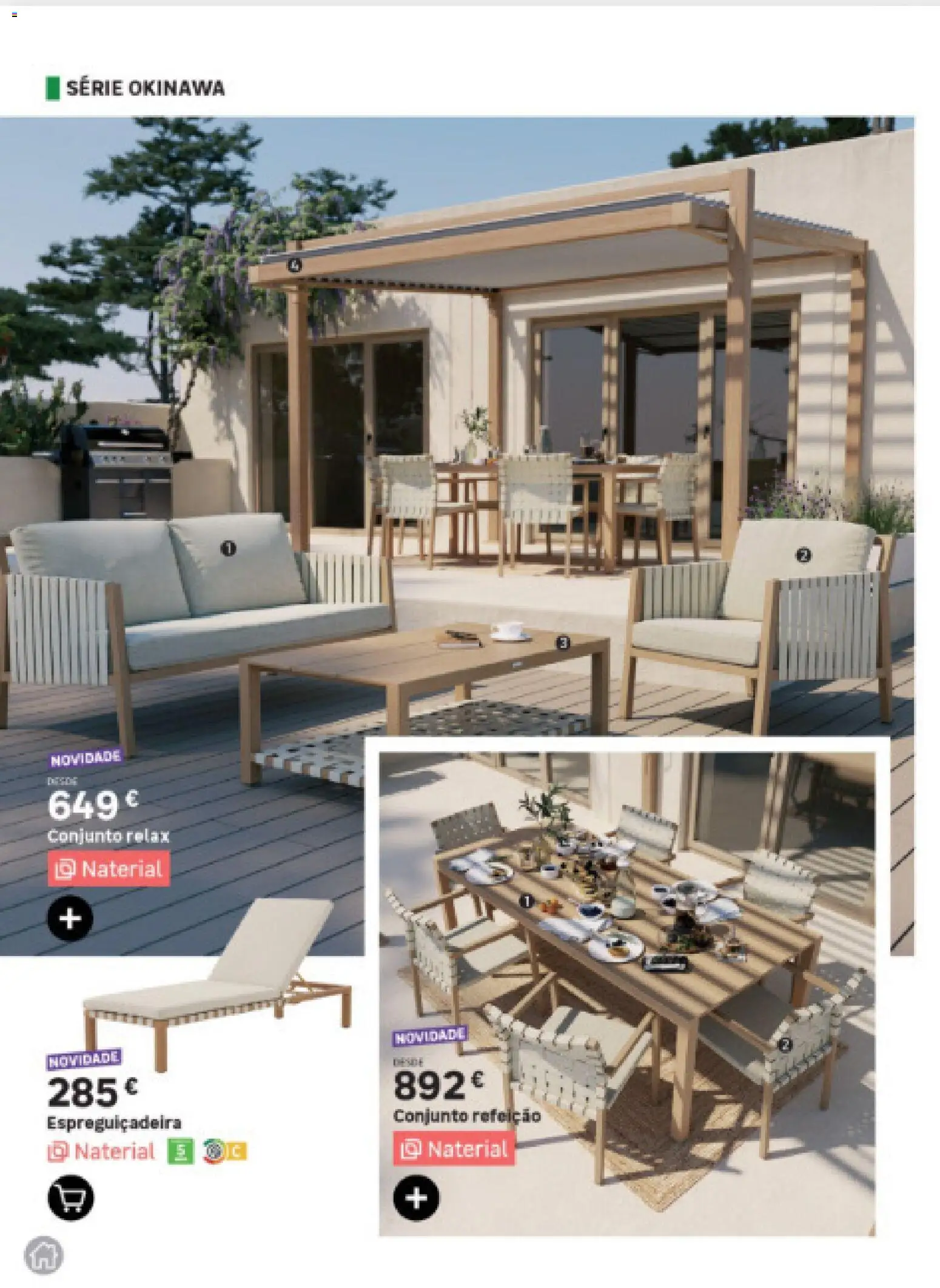 Leroy Merlin Arquipélago dos Açores │ válido de 12.03.2026 | Página: 16 | Produtos: Espreguiçadeira