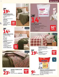 Auchan - Prévisualisation de Auchan prospectus valide à partir de 21.10.2025 | Page: 3 | Produits: Coton, Enveloppe, Couverture, Couette