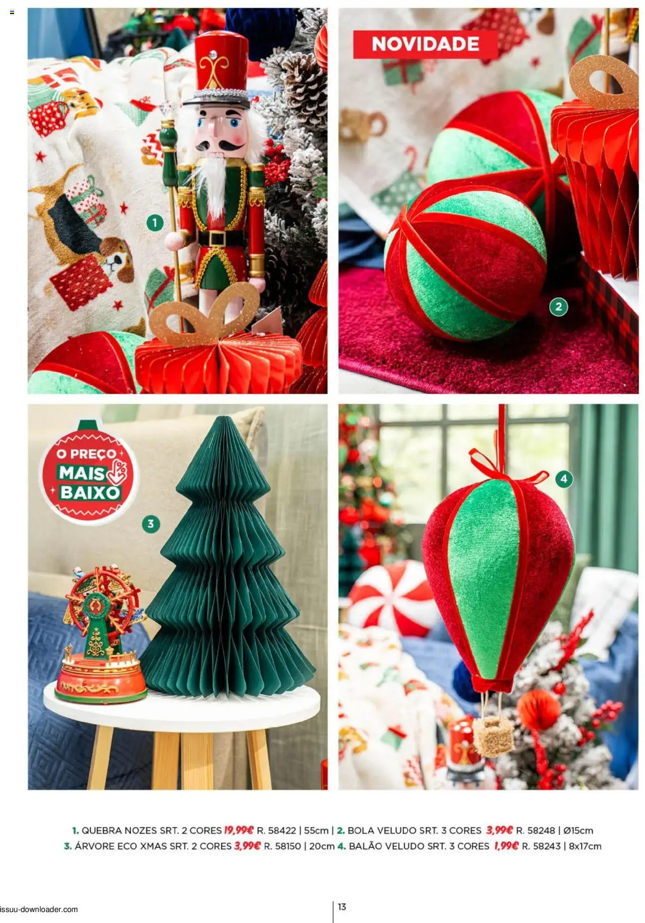 Espaço Casa Catálogo de Natal 2025 │ válido de 11.10.2025 | Página: 13 | Produtos: Nozes