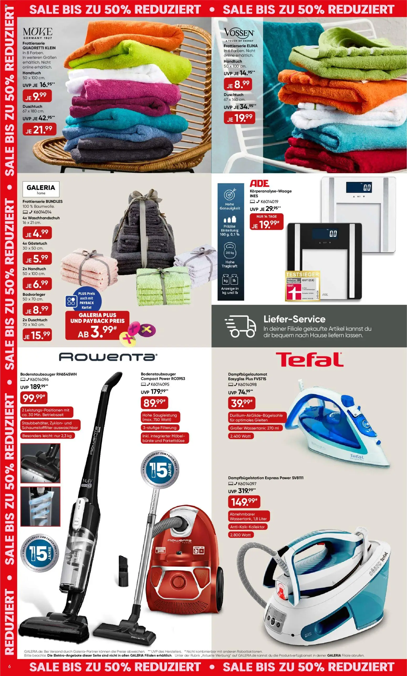 Galeria Karstadt Kaufhof Prospekt 	 – gültig ab 29.12.2025 | Seite: 6 | Produkte: Energy, Bürste