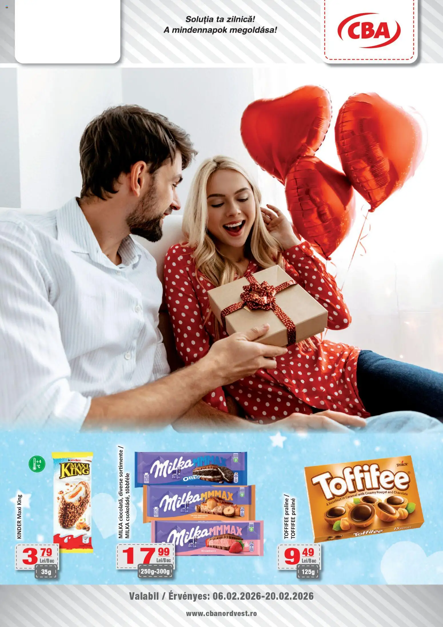 Noul catalog CBA – valabil de la 06.02.2026 | Pagină: 1 | Produse: Ödül oyuncağı, Praline