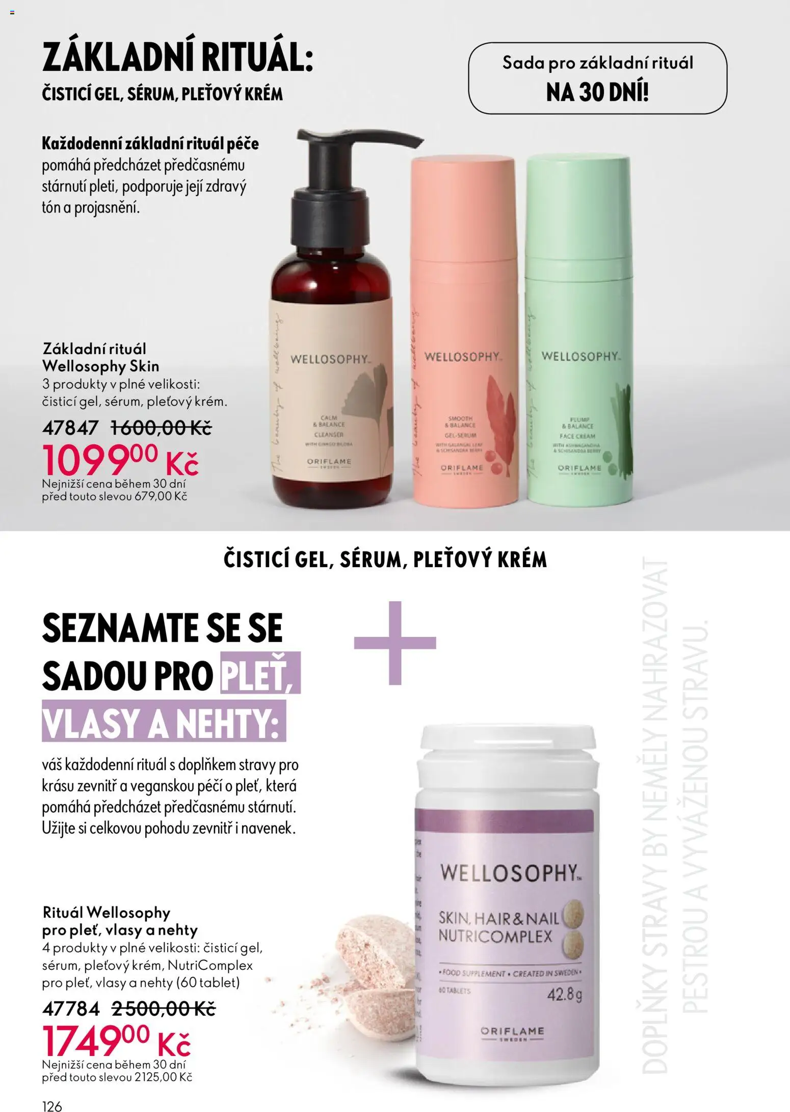 Oriflame katalog č.02/2026 od 21.01.2026 | Strana: 126 | Produkty: Sérum, Krém, Tablet, Nehty