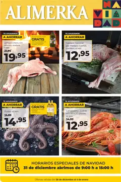 Vista previa Alimerka folleto válido desde el 26.12.2025