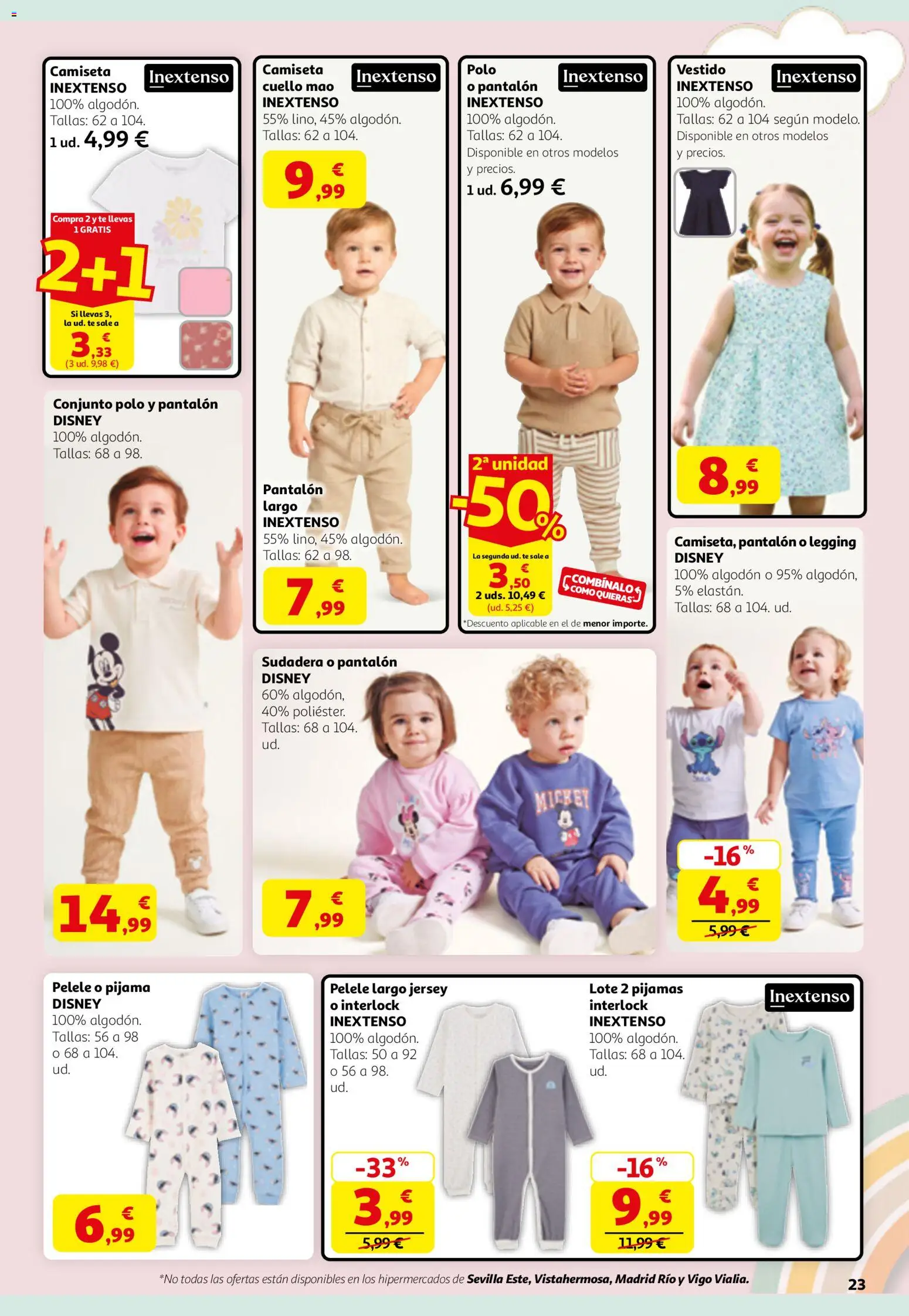 Alcampo  HG Catalán Activa´t a la Primavera │ válido desde el 12.03.2026 | Página: 23 | Productos: Sudadera, Pijama, Té