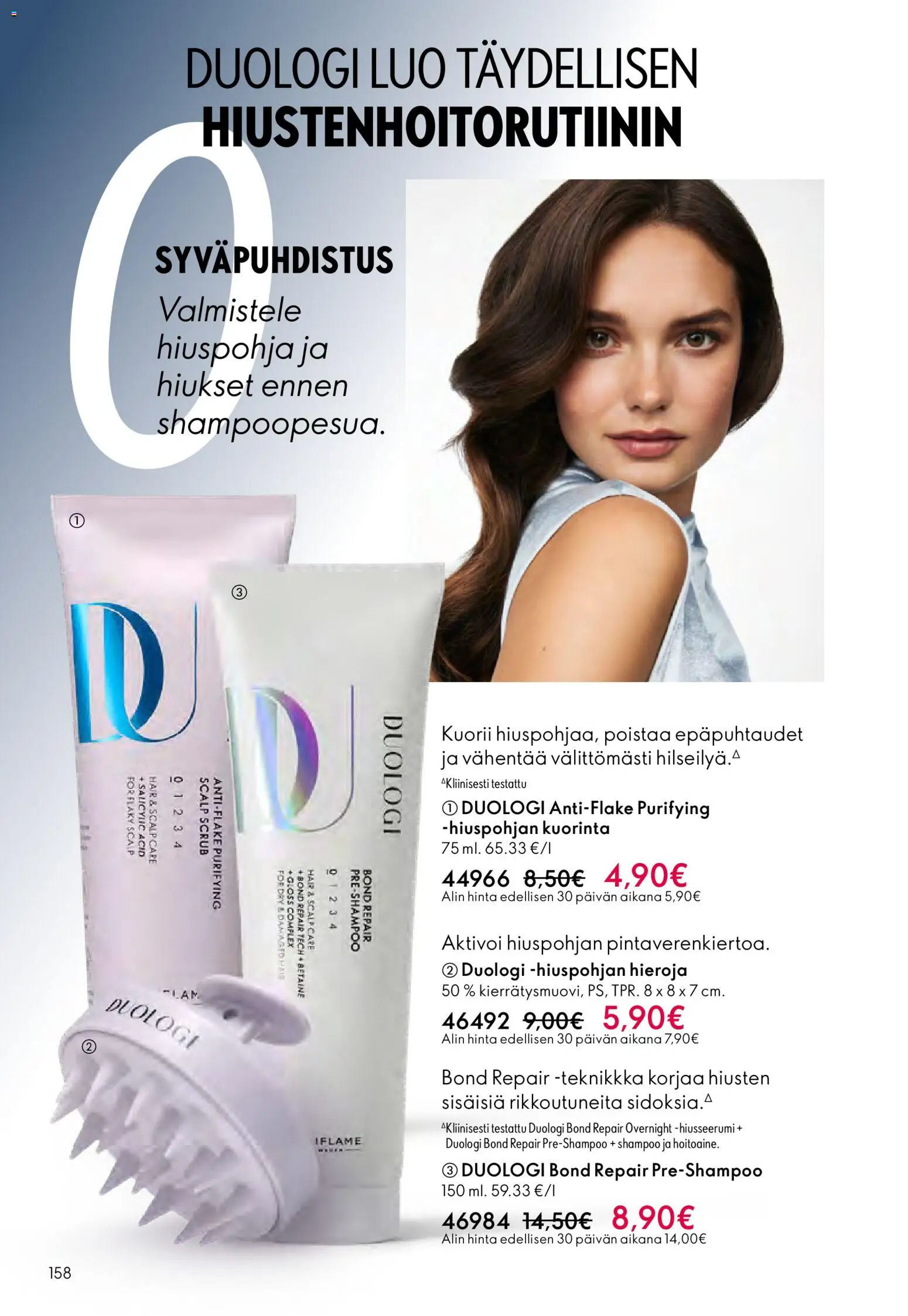 Oriflame - Esite 03 – voimassa 18.02.2026 alkaen | Sivu: 158 | Tuotteet: Shampoo, Kuorinta