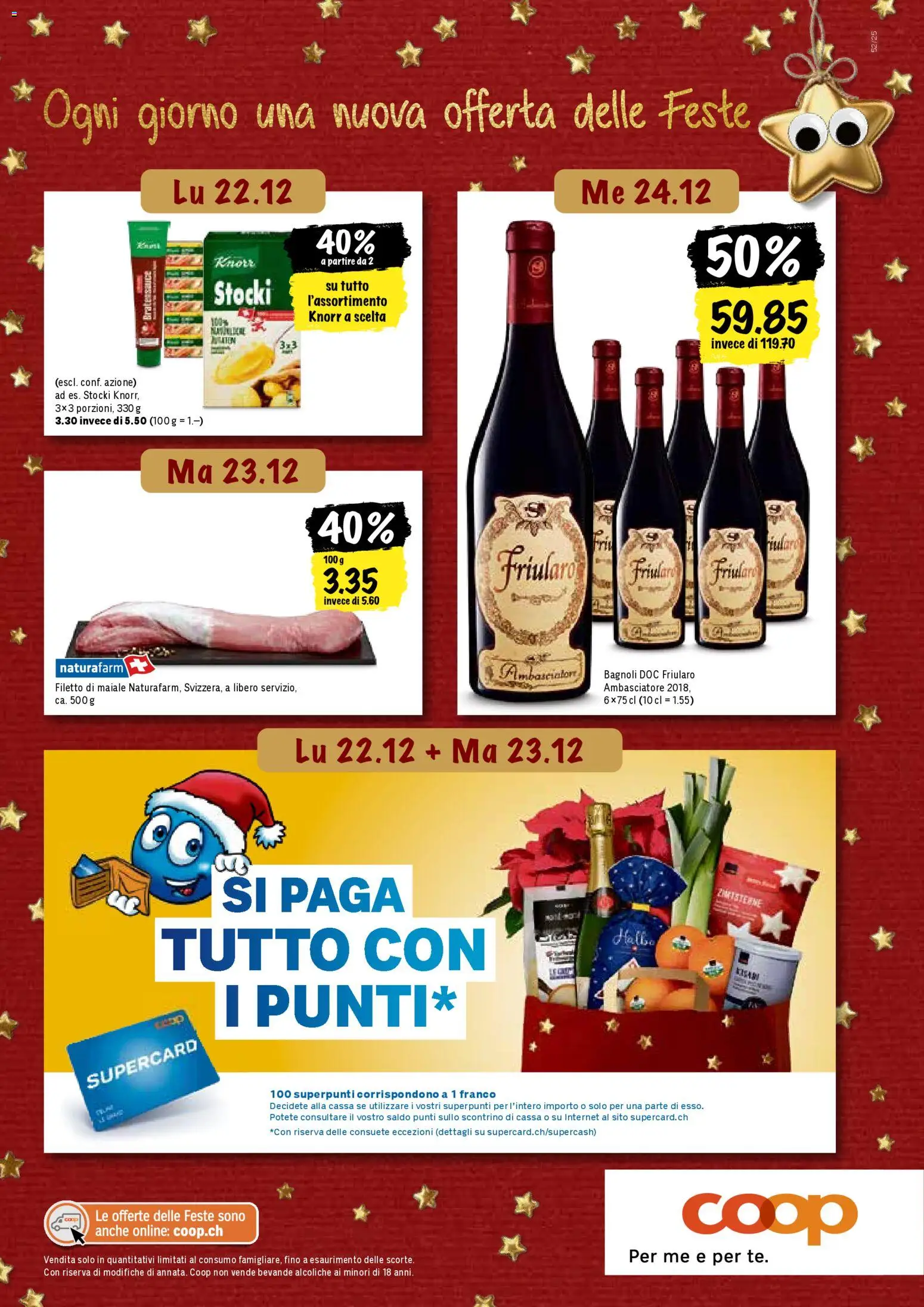 Coop - Una settimana di azioni – gültig ab 22.12.2025 | Seite: 19