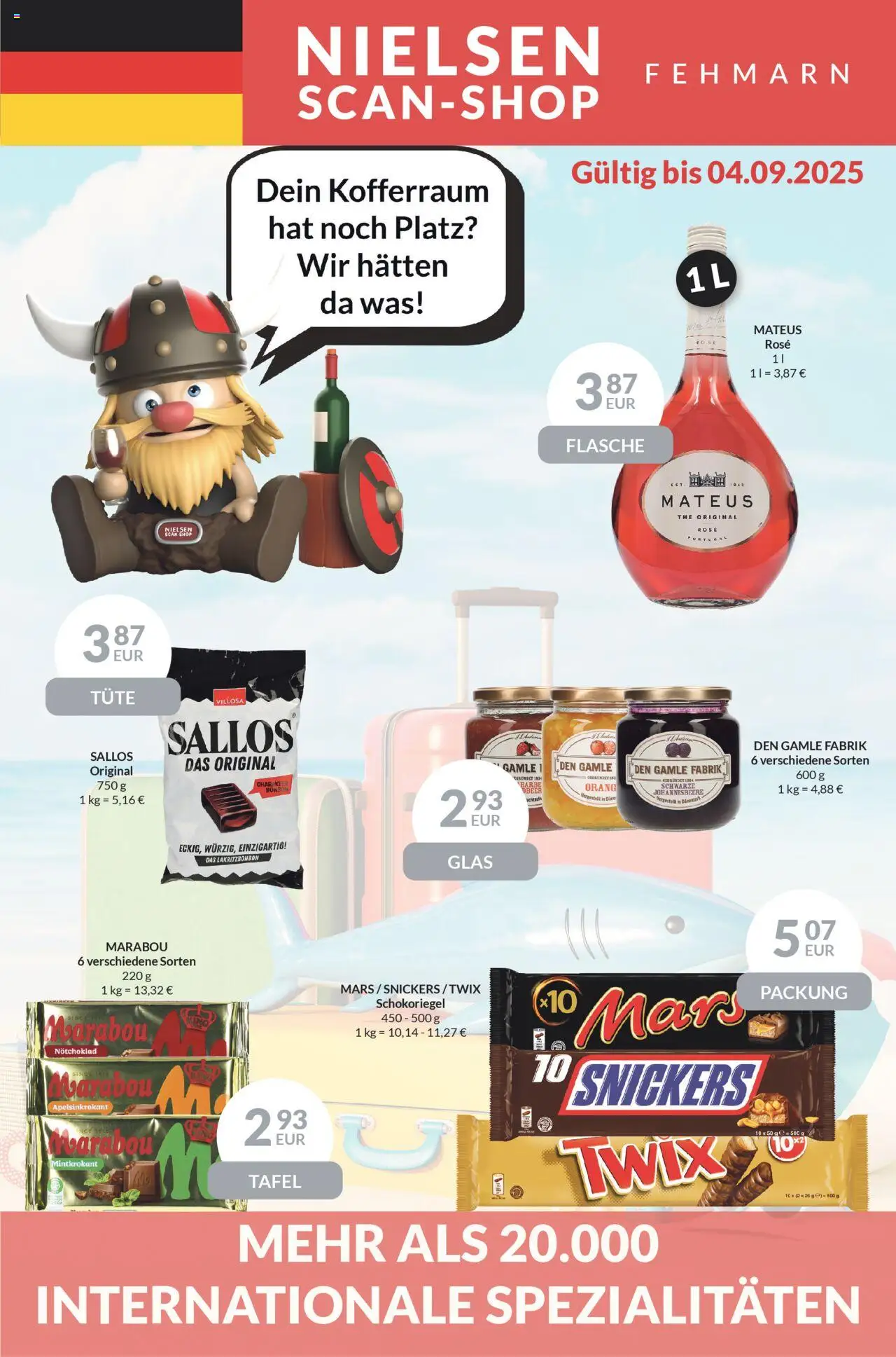 Nielsen Discount Tilbudsavis gyldig fra 22.08.2025 | Side: 1 | Produkter: Hat