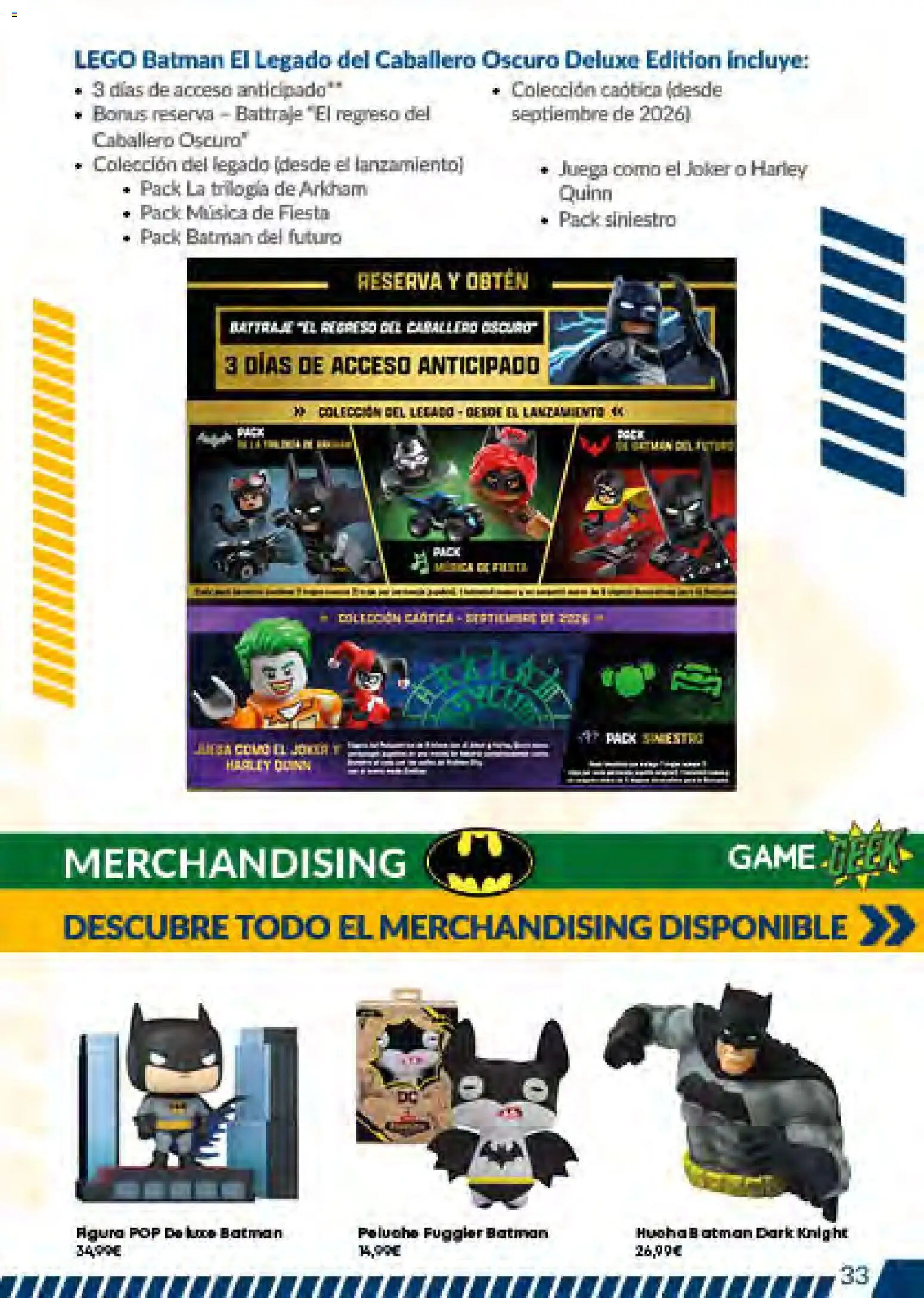 Game folleto │ válido desde el 01.01.2026 | Página: 33 | Productos: Juega