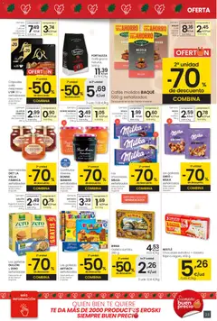 Vista previa Eroski - Ofertón Navidad  válido desde el 27.11.2025 | Página: 23 | Productos: Chocolate, Fresas, Tableta, Té
