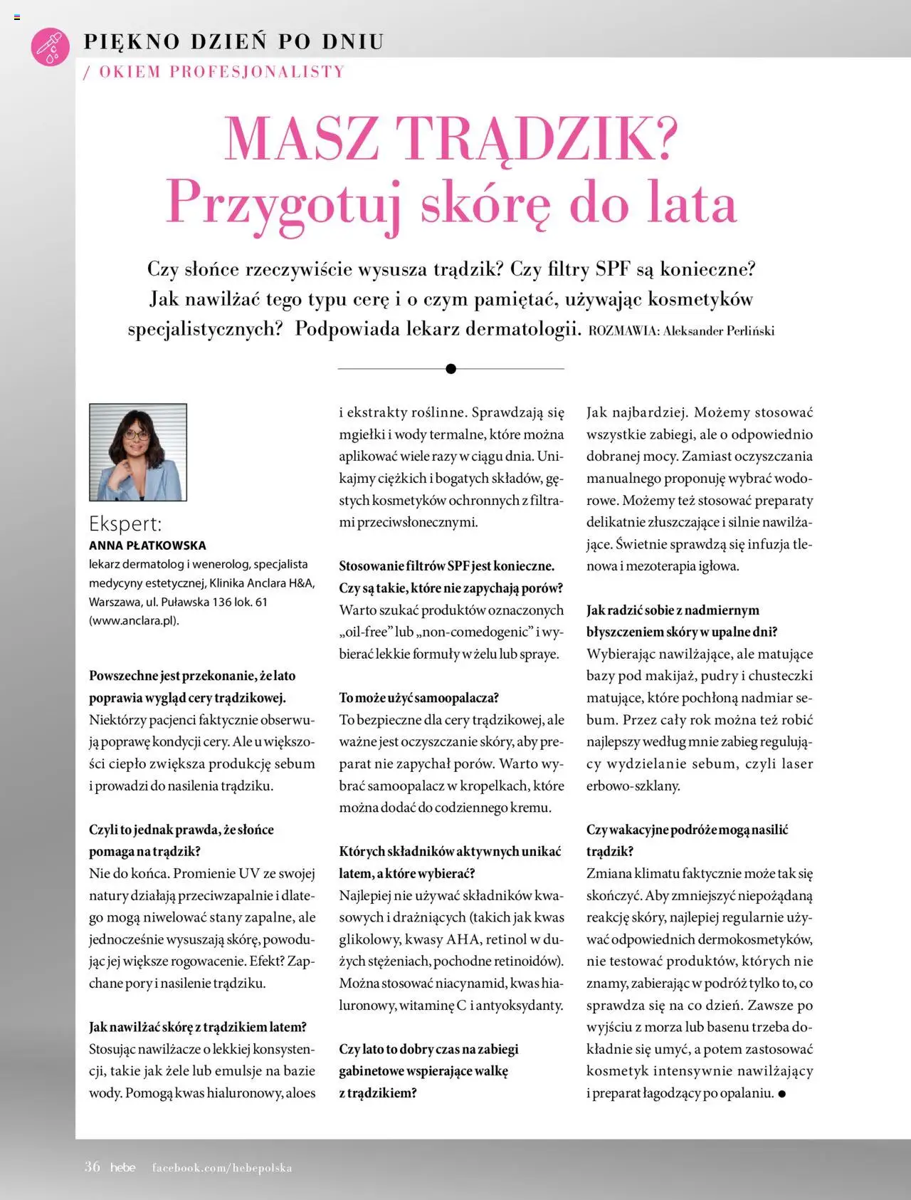Hebe Gazetka - Magazyn od 01.05.2025 | Strona: 36 | Produkty: Kosmetyki, Aloes