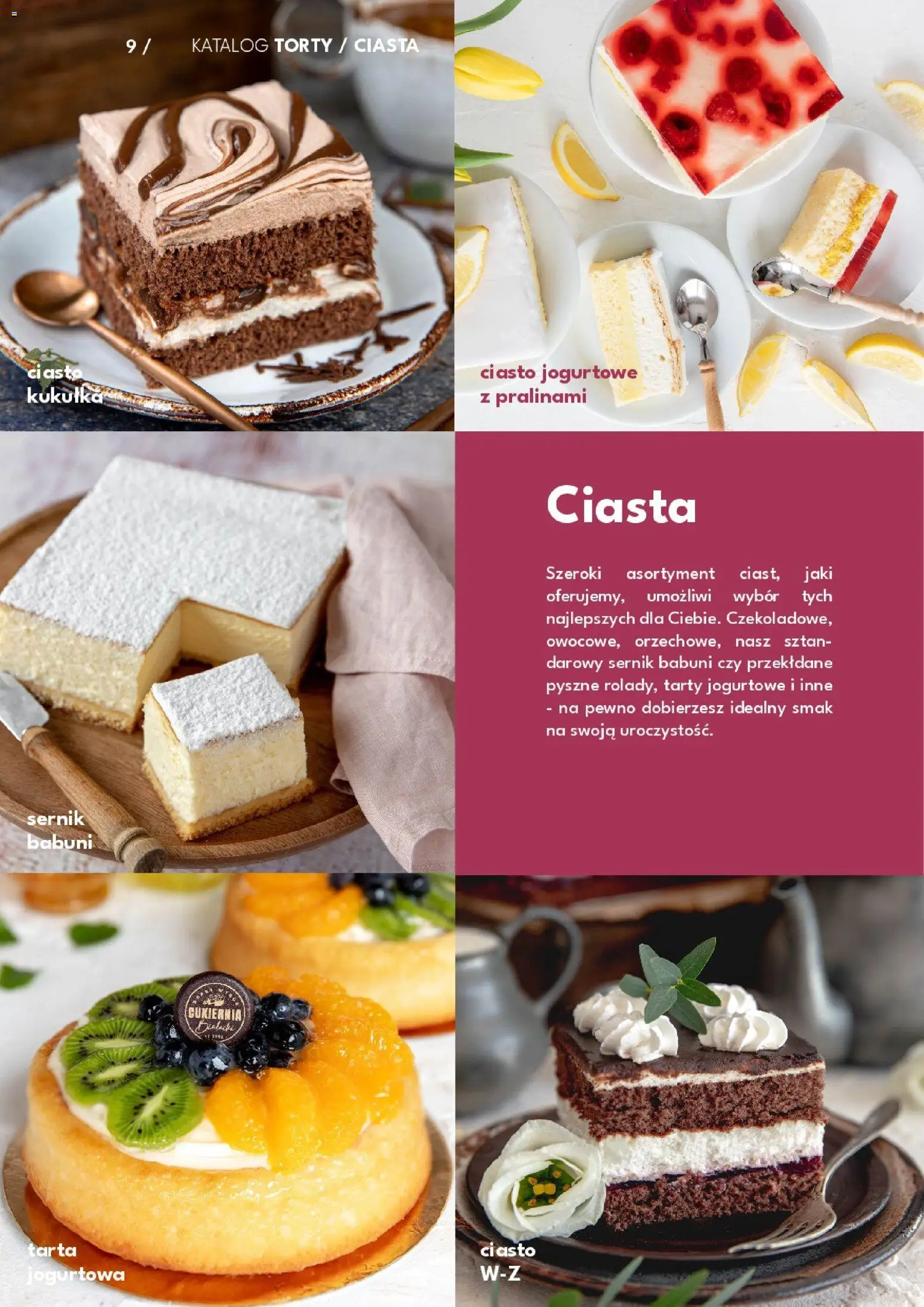 Twój Market Gazetka - Katalog torty i ciasta od 30.07.2021 | Strona: 10 | Produkty: Ciasto