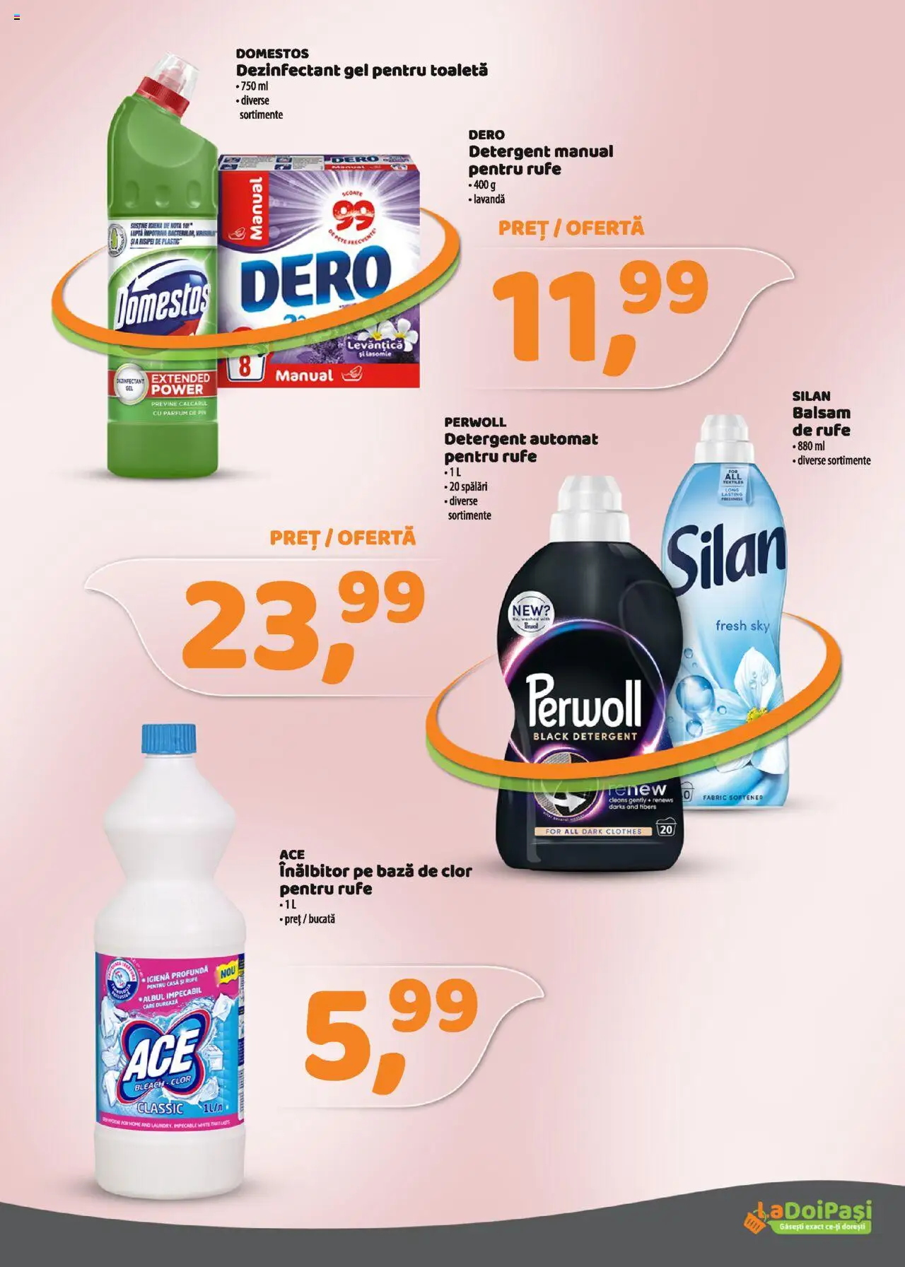 Noul catalog LaDoiPași – valabil de la 01.10.2025 | Pagină: 13 | Produse: Kedi Ödül Oyuncakları, Toaletă, Balsam, Detergent