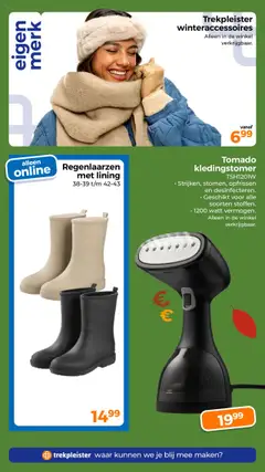 Trekpleister - Folder - Voorbeeld van een folder van Trekpleister, geldig van 14.10.2025 | Pagina: 51 | Producten: Regenlaarzen