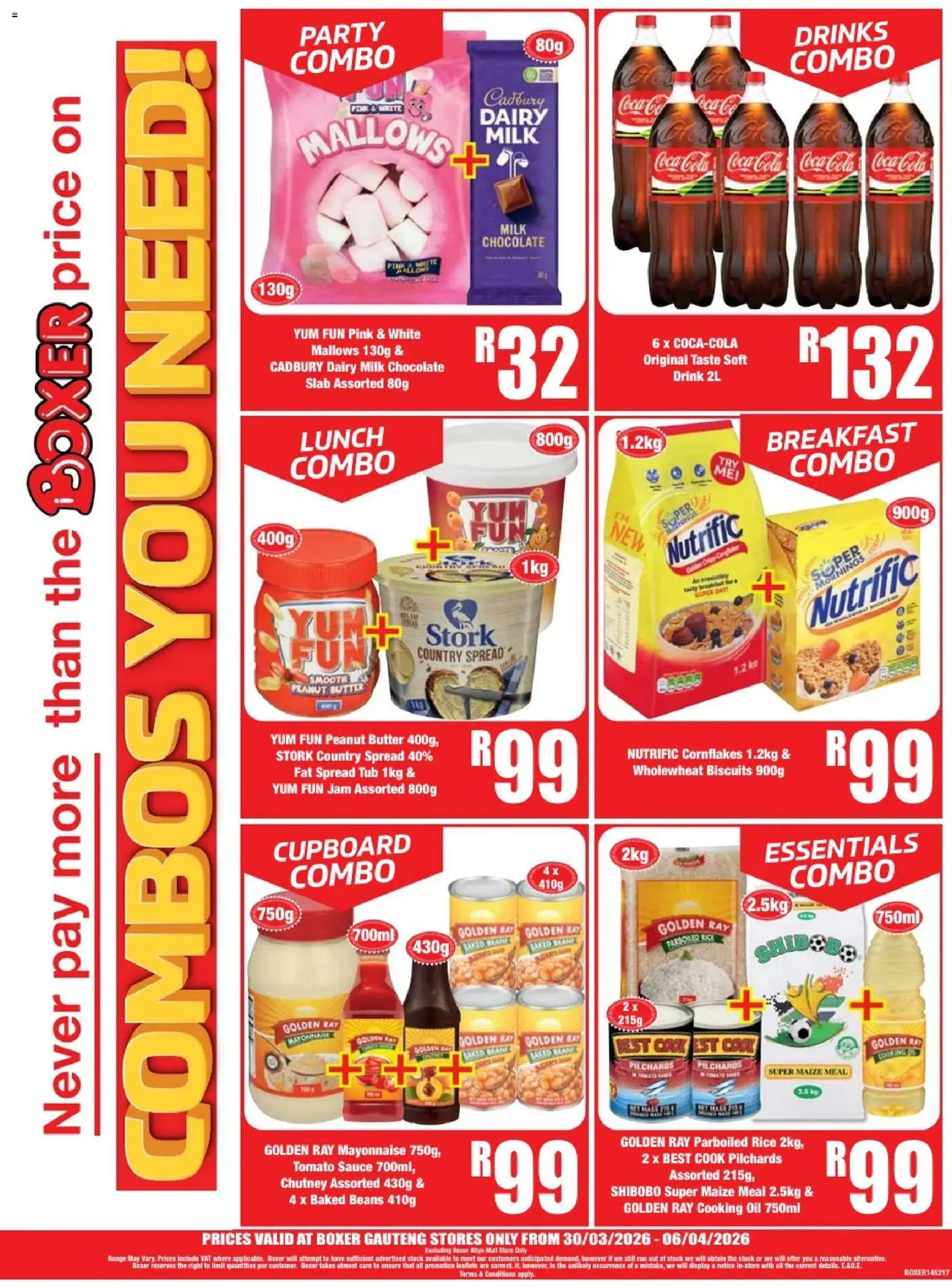 New Boxer catalogue – valid from 30.03.2026 | Page: 4 | Products: Jam, Oil, Peanut butter, Fat spread