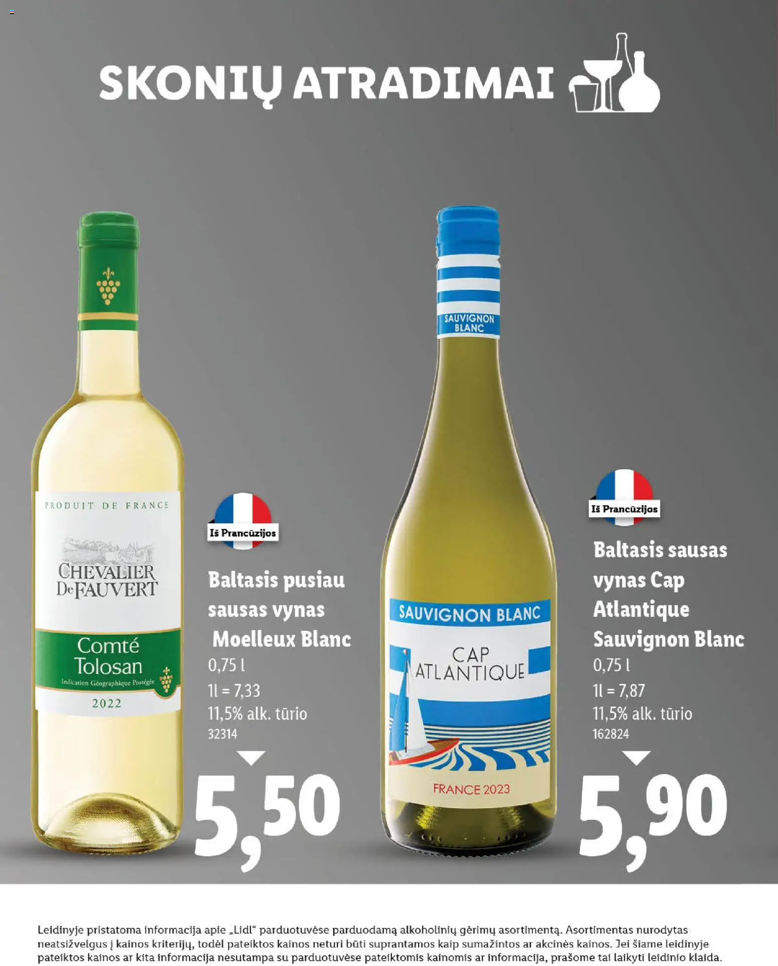 LIDL akcijos nuo 03.11.2025 | Puslapis: 22 | Prekių: Vynas