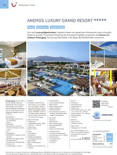 TUI Prospekt Südeuropa & Nordafrika 2026/27 ab 03.03.2026 gültig | Seite: 158 | Produkte: Bett, Wasser, Uhr