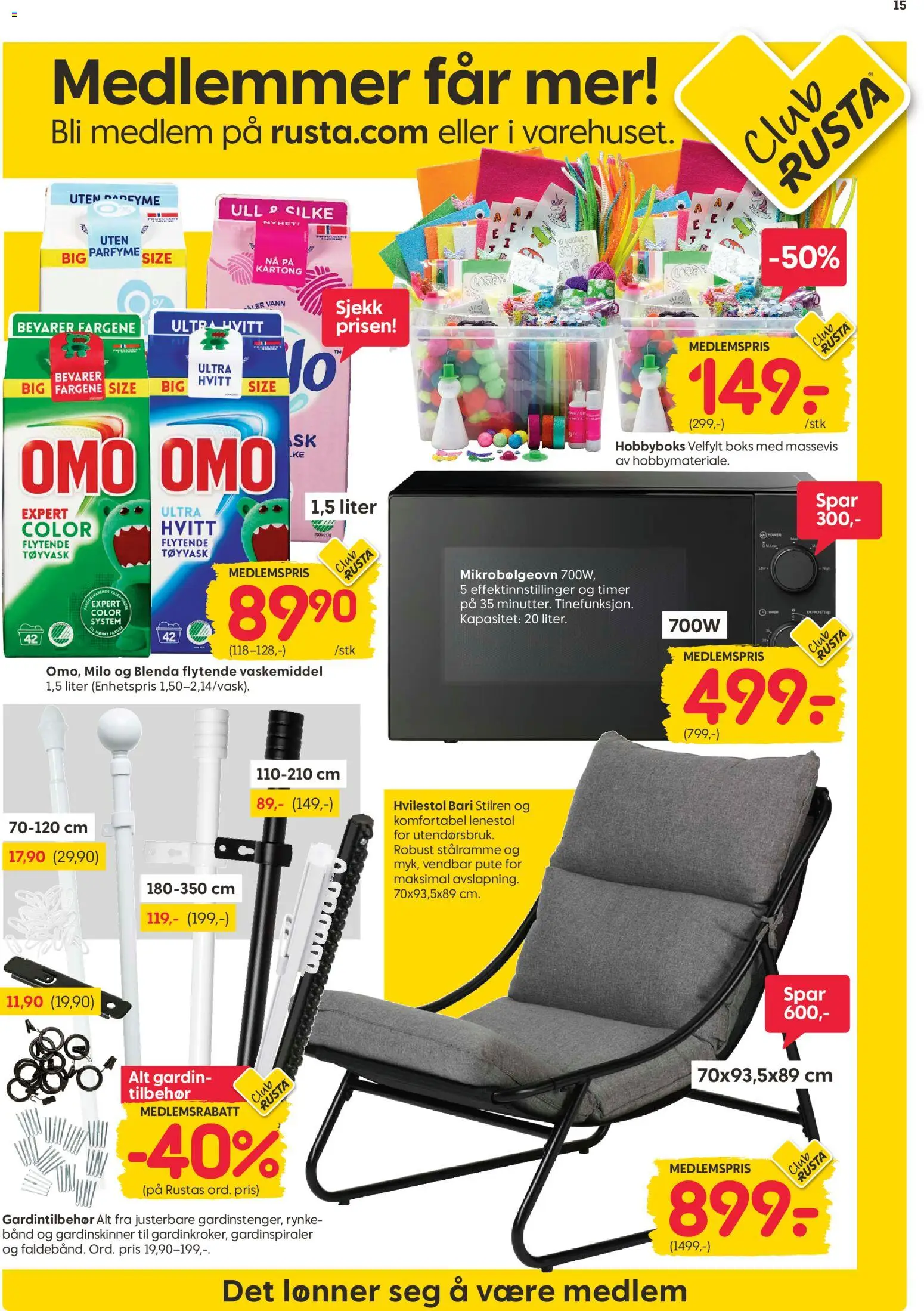 {H1} | Side: 15 | Produkter: Hvilestol, Pute, Lenestol, Pads