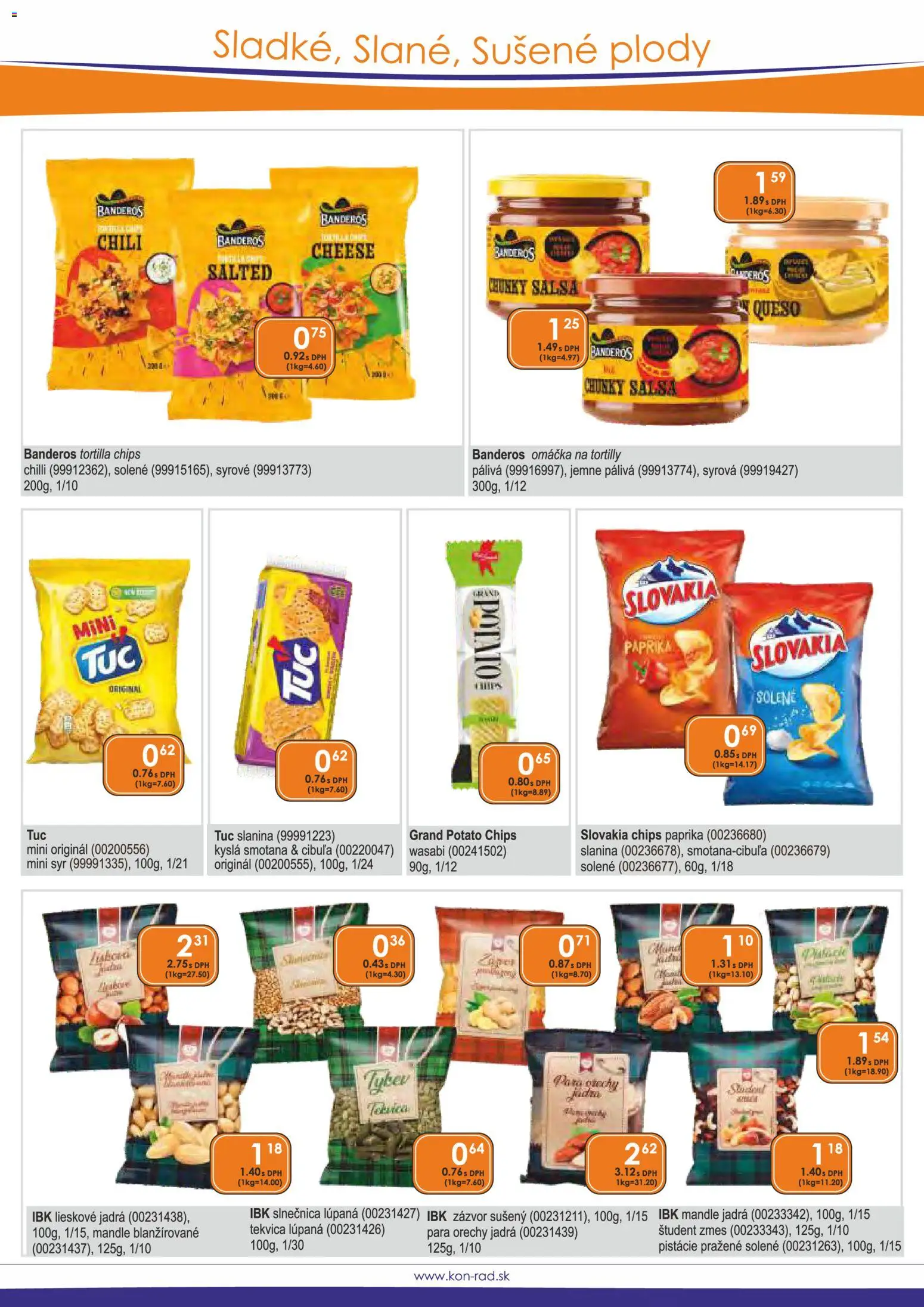 Nové KON - RAD akcie – leták je platný od 01.03.2026 | Strana: 31 | Produkty: Syr, Zázvor, Tortilla, Cibuľa