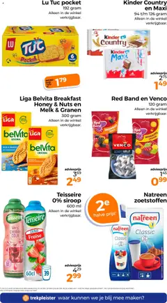  | Pagina: 50 | Producten: Édességek, Kan, Belvita, Kinder