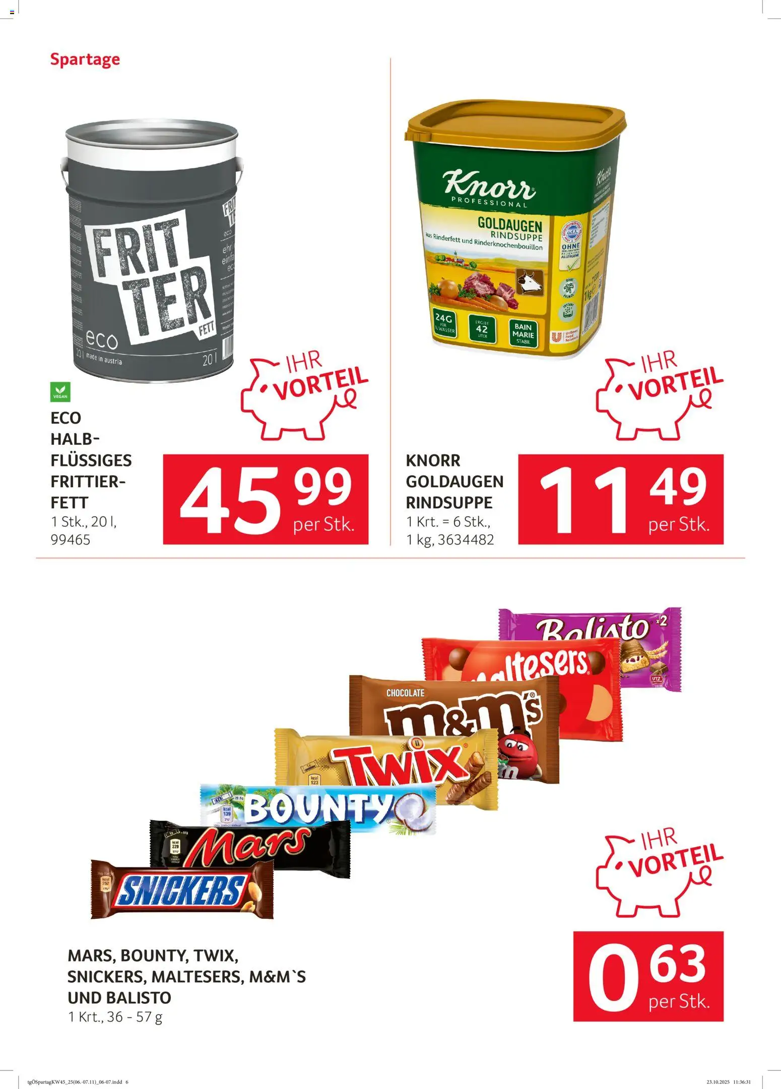 Transgourmet Spartage gültig ab 06.11.2025 | Seite: 6 | Produkte: Wasser