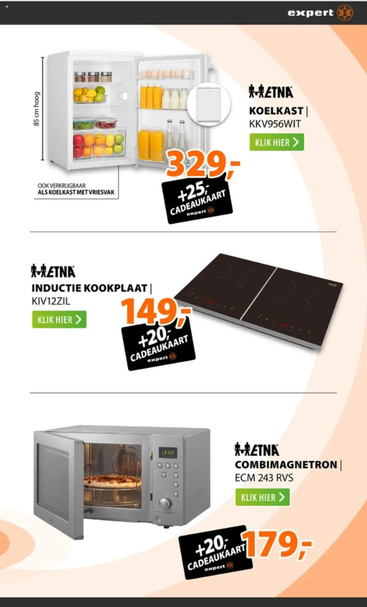  | Pagina: 25 | Producten: Koelkast, Kookplaat, Combimagnetron