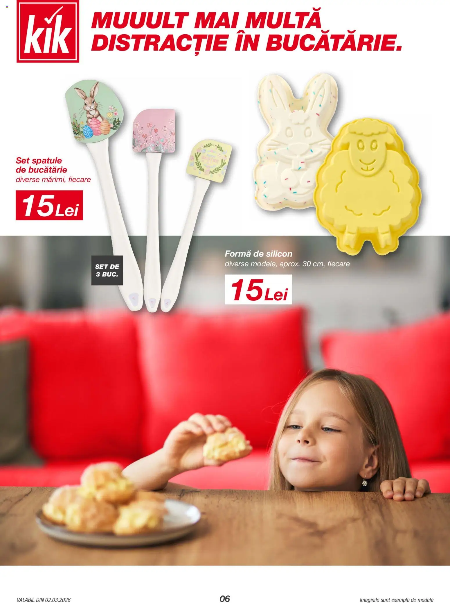 Noul catalog Kik – valabil de la 02.03.2026 | Pagină: 6 | Produse: Bucătărie
