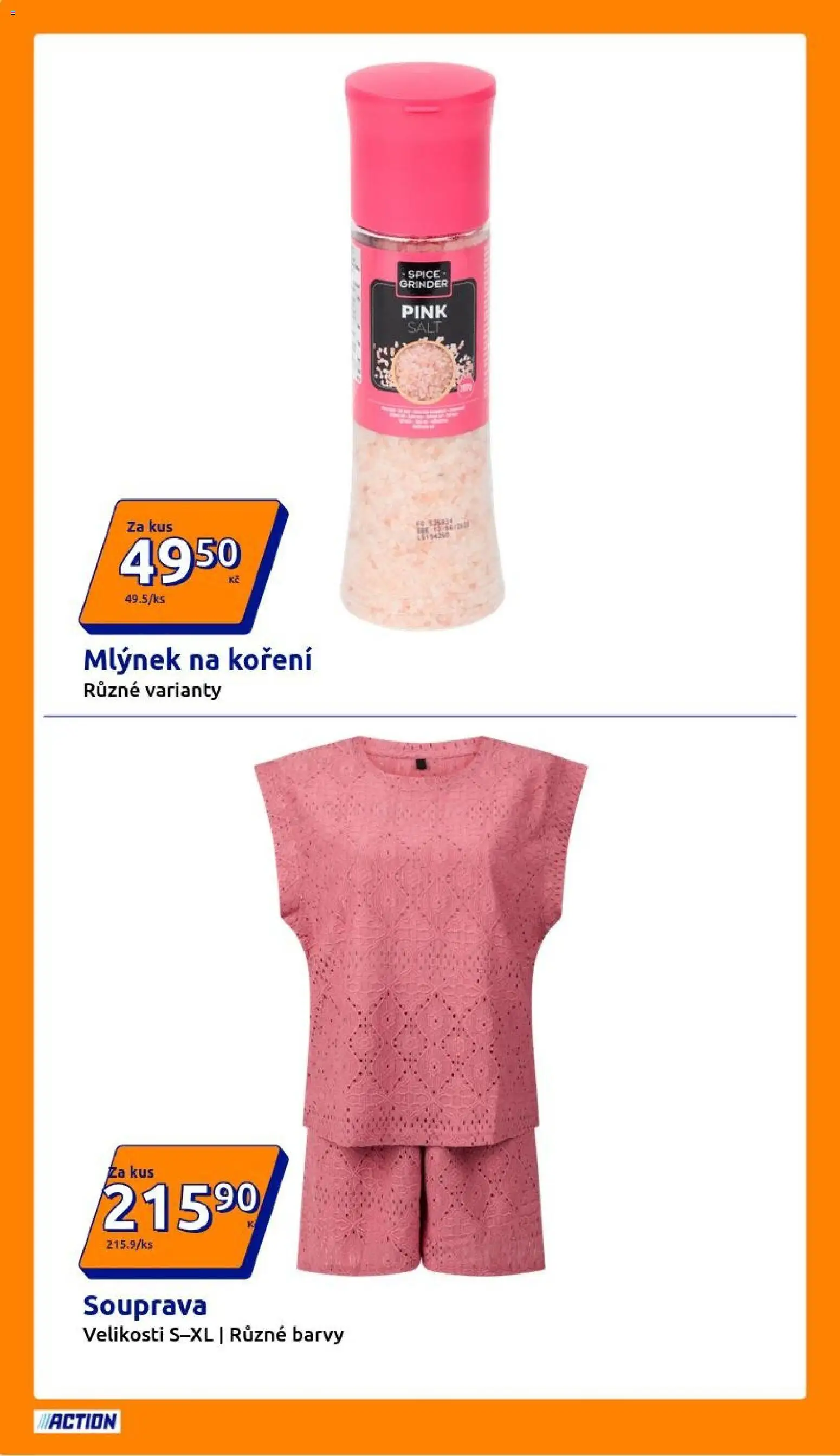 Action leták od 22.04.2026 | Strana: 14 | Produkty: Koření, Mlýnek, Barvy