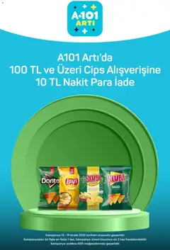 13.12.2025 tarihinden itibaren geçerli olan A101 kataloğu önizlemesi | Sayfa: 2 | Ürünler: Yoğurt, Cips, Baharat, Patates