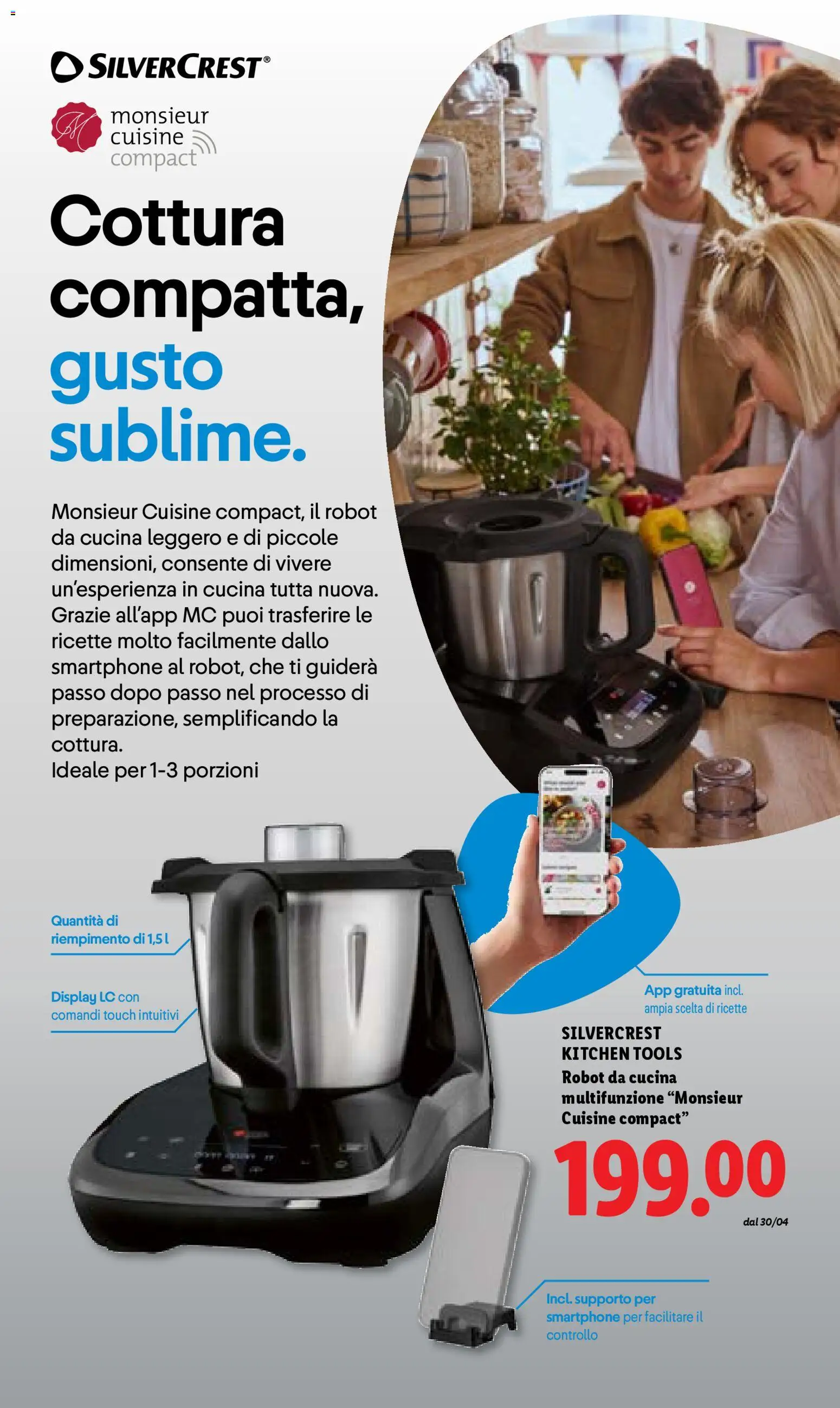 Volantino Lidl del 23.04.2026 | Pagina: 66 | Prodotti: Smartphone, Robot, Robot da cucina